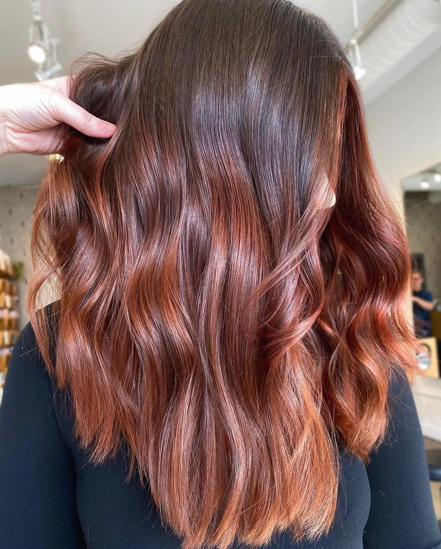 Hair by @morganellenbeauty 

.
.
 #sustainablebeauty #denversalon #cultofmanesalon #womanowneddenver #denversalon #denverhair #denverhairstylist #5280hairsalon #5280hairstylist #denvercolorist #denverredhair #redhairdenver #denverbrunette #denverredh