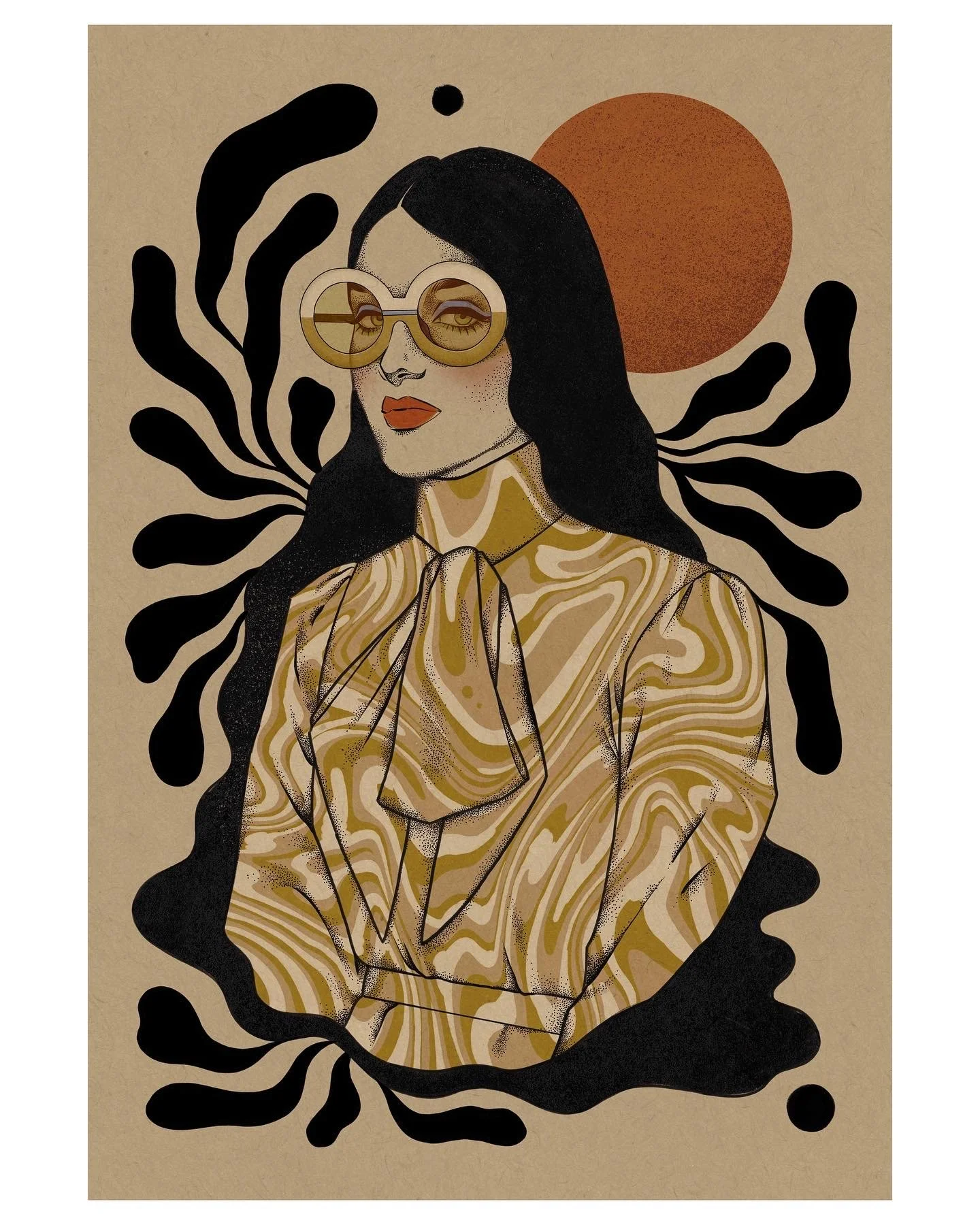 Retro 1960's inspired fashion