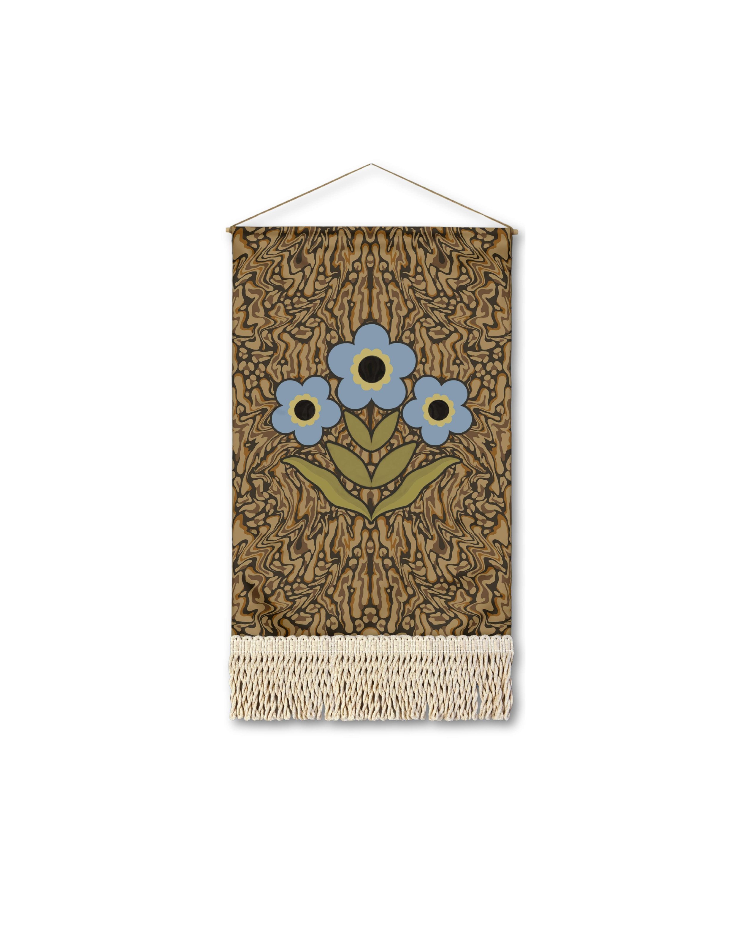 Forget Me Not - Wall Tapestry