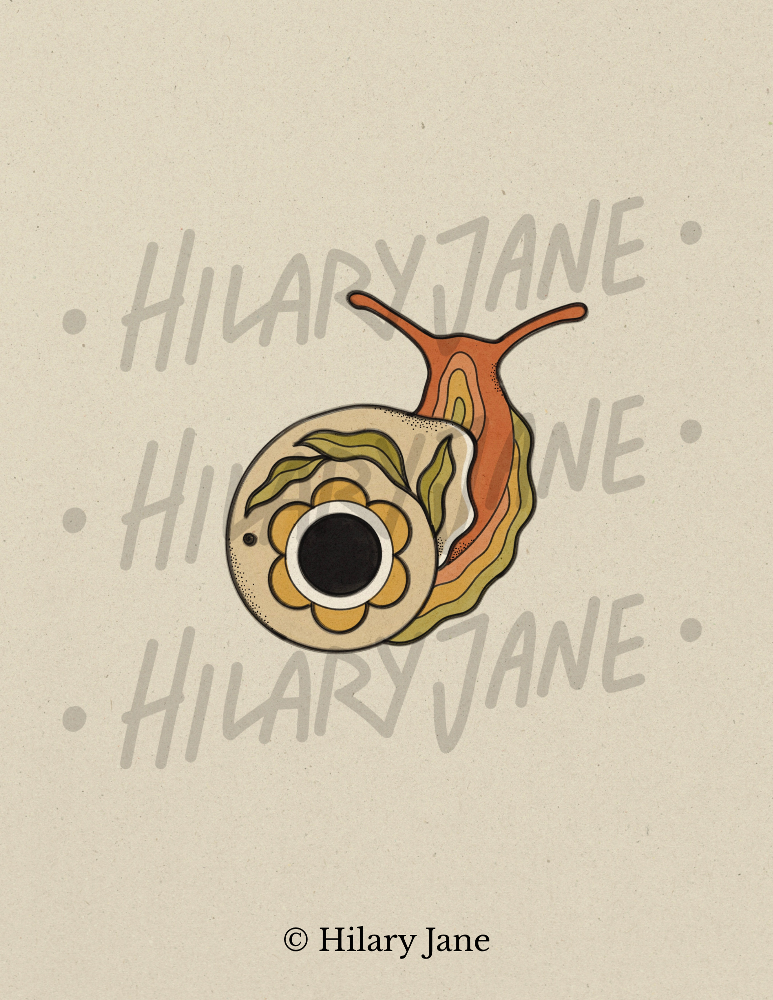 Tattoo Ticket - Snail