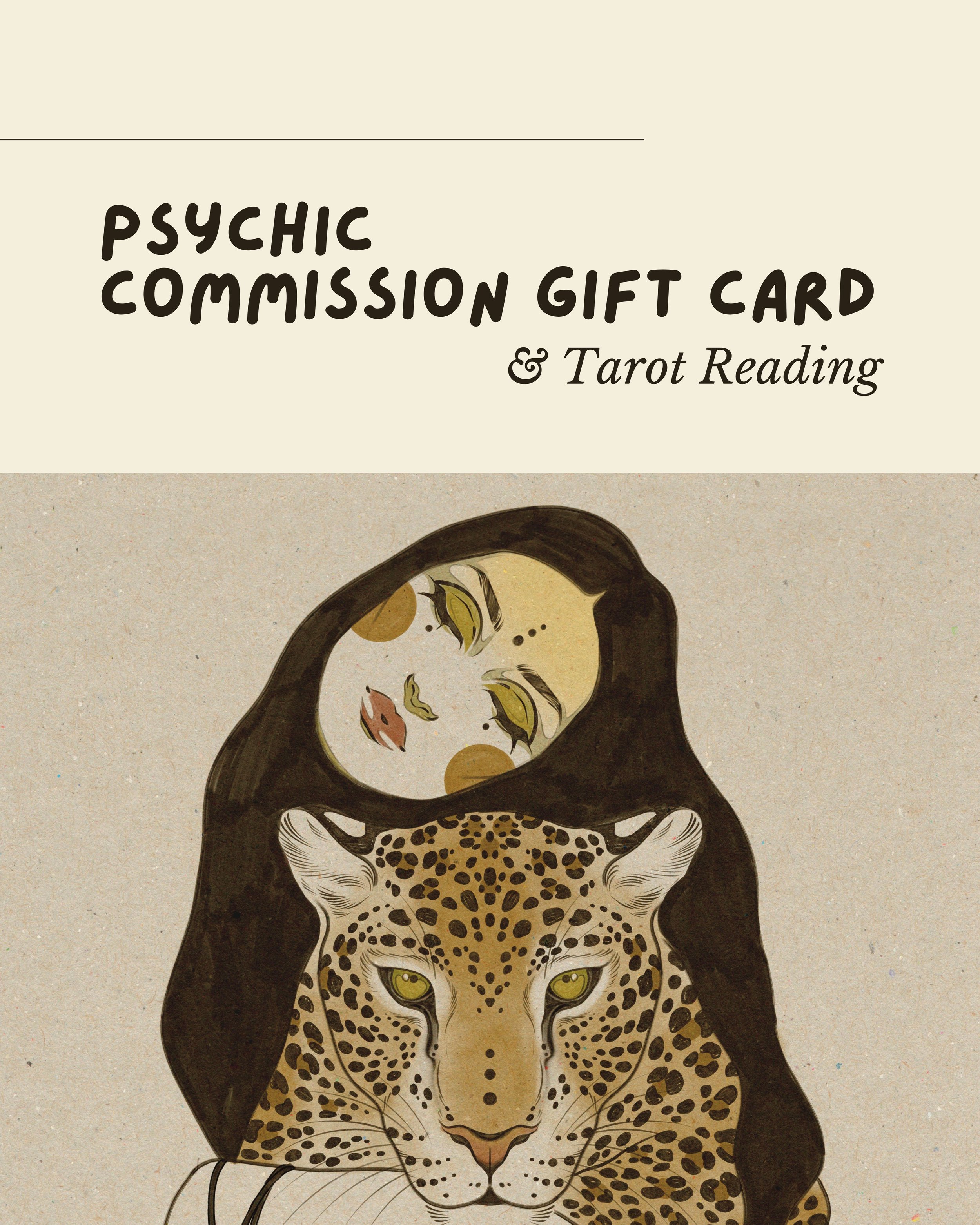 Psychic Commission - Gift Card