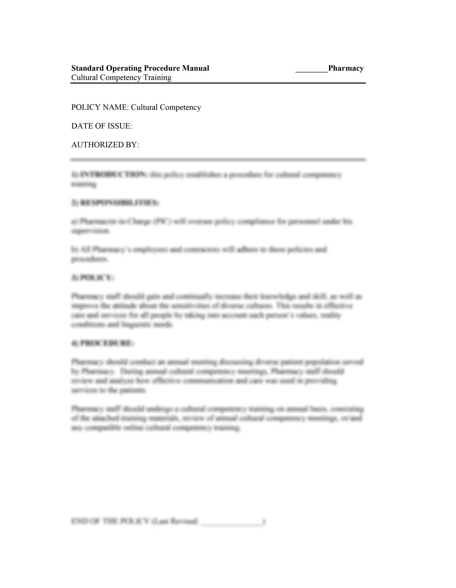 Cultural Competency