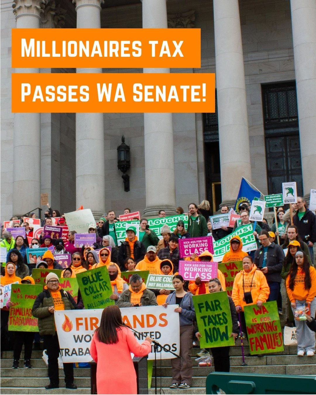 Thank you @SenMikeChapman for co-sponsoring the Millionaires Tax (SB 6346), which will provide money for our rural schools, hospitals, childcare programs, and more!

Making the ultra-rich pay their share makes life better for rural working families. 