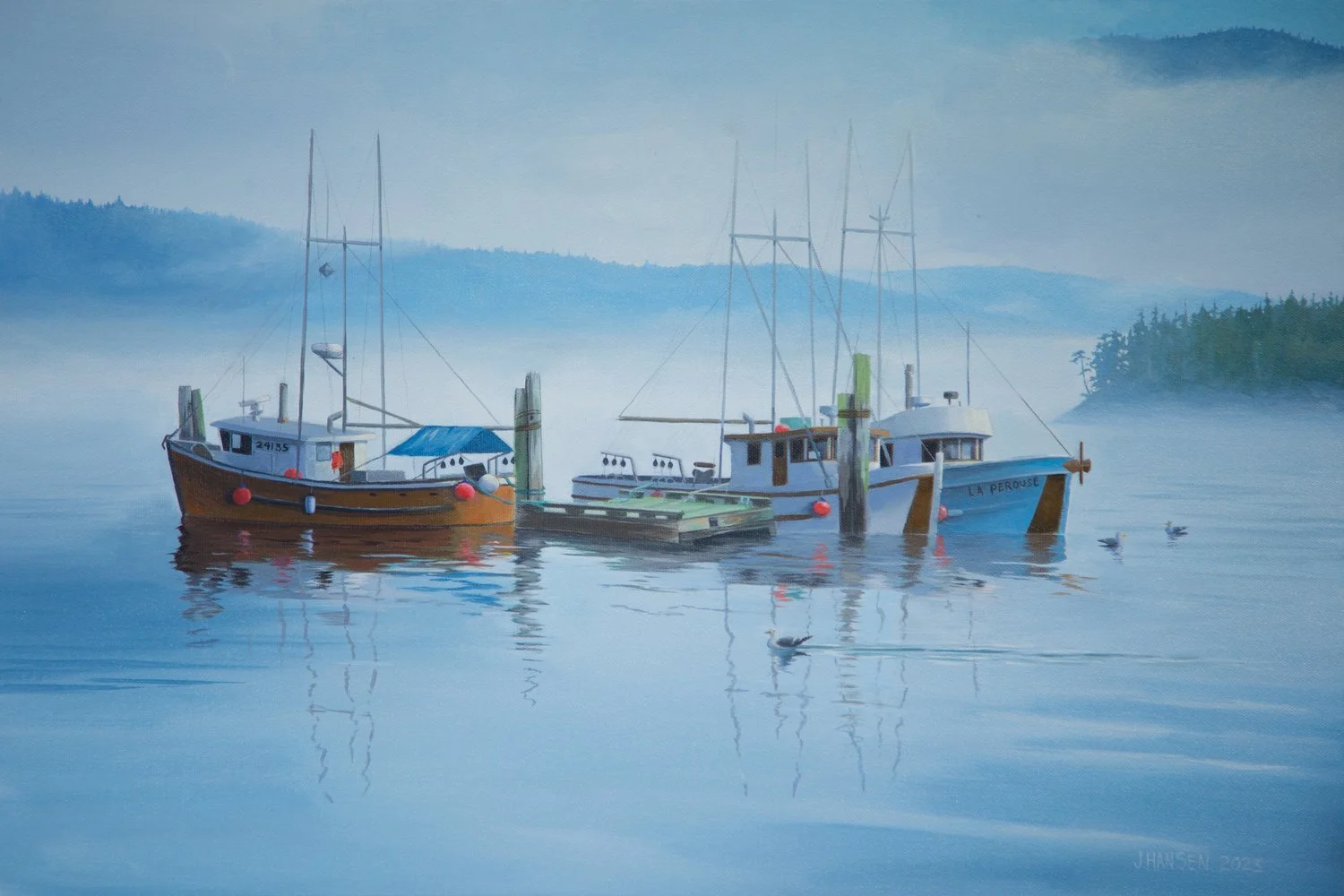 Slow Mornings At Port Neville