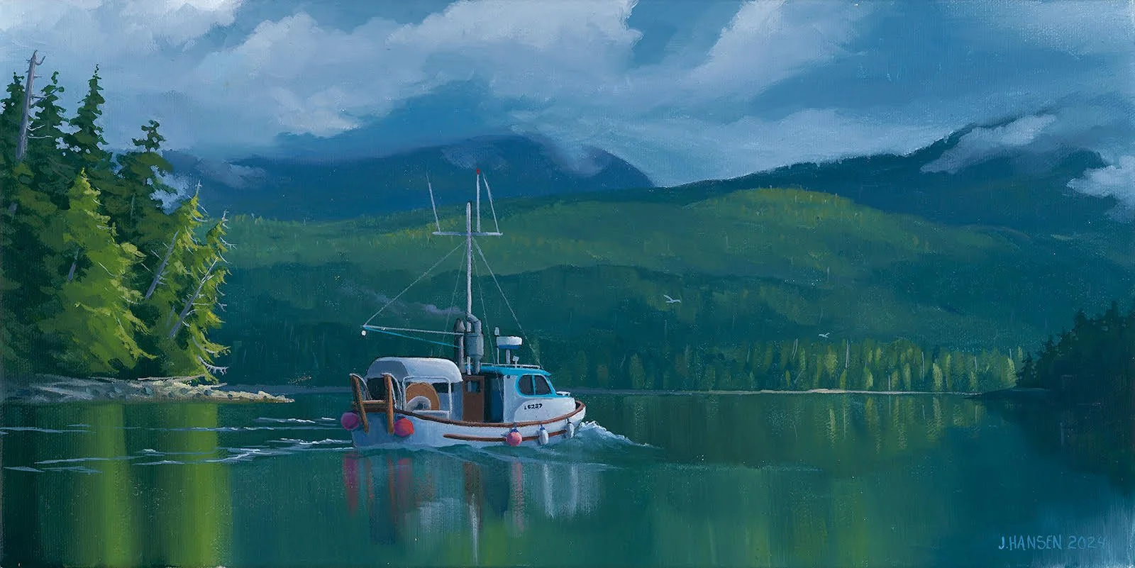 Sea Scout lll Heading Home For Coffee