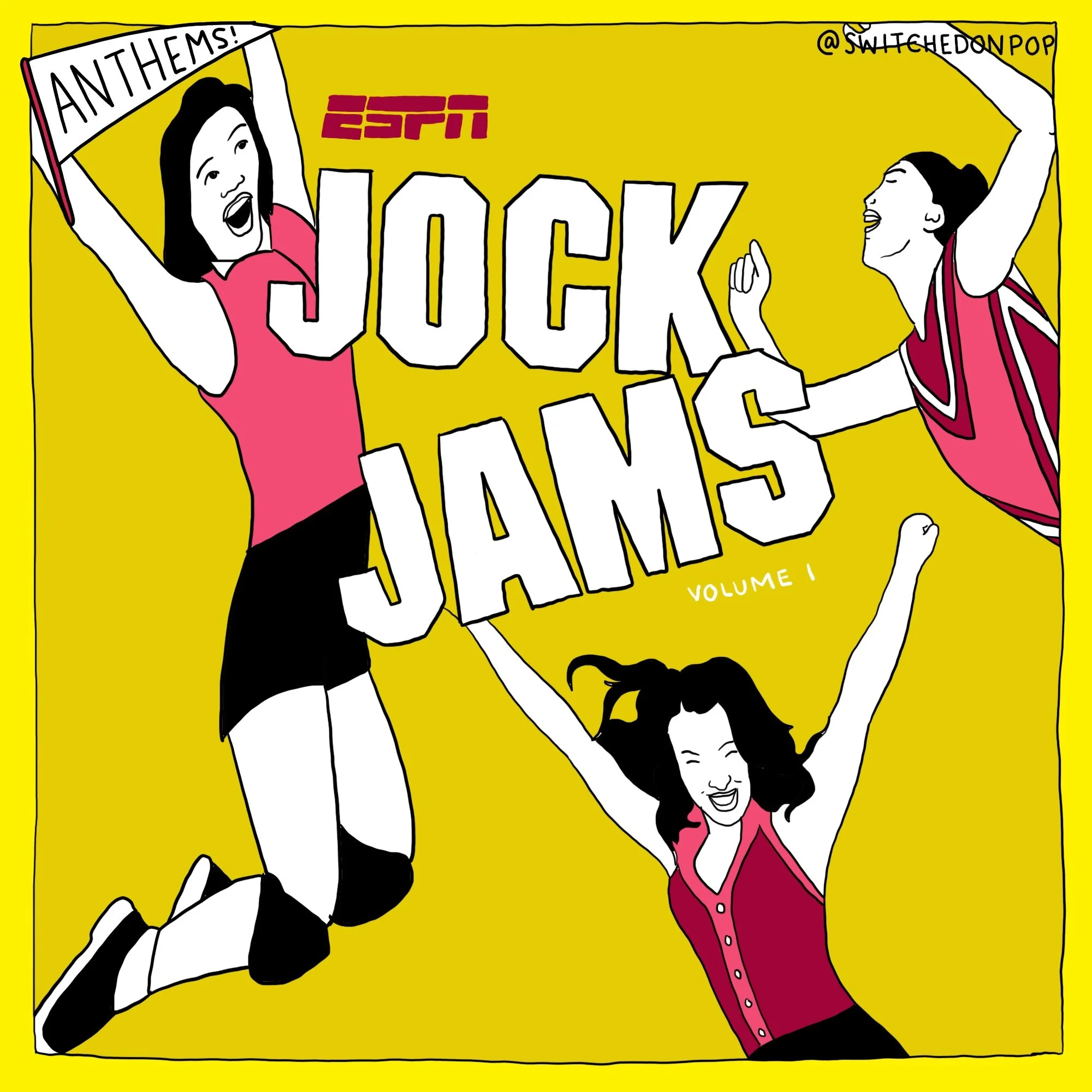 Jock Jam All Stars The Jock Jam ANTHEMS: Jock Jams — Get Ready For This — Switched On Pop