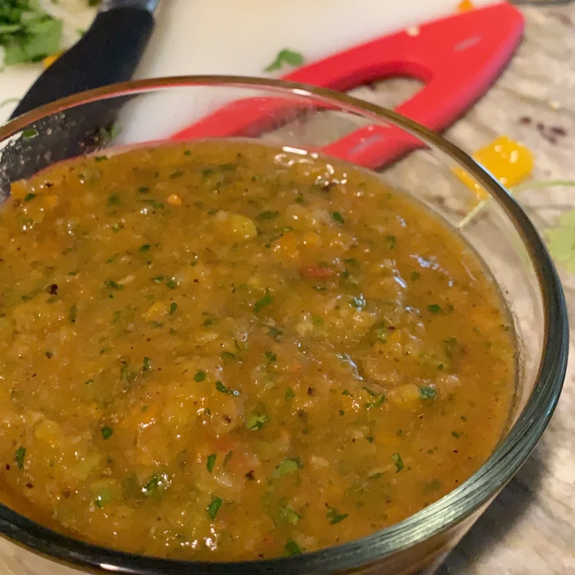 Pineapple Mango Salsa