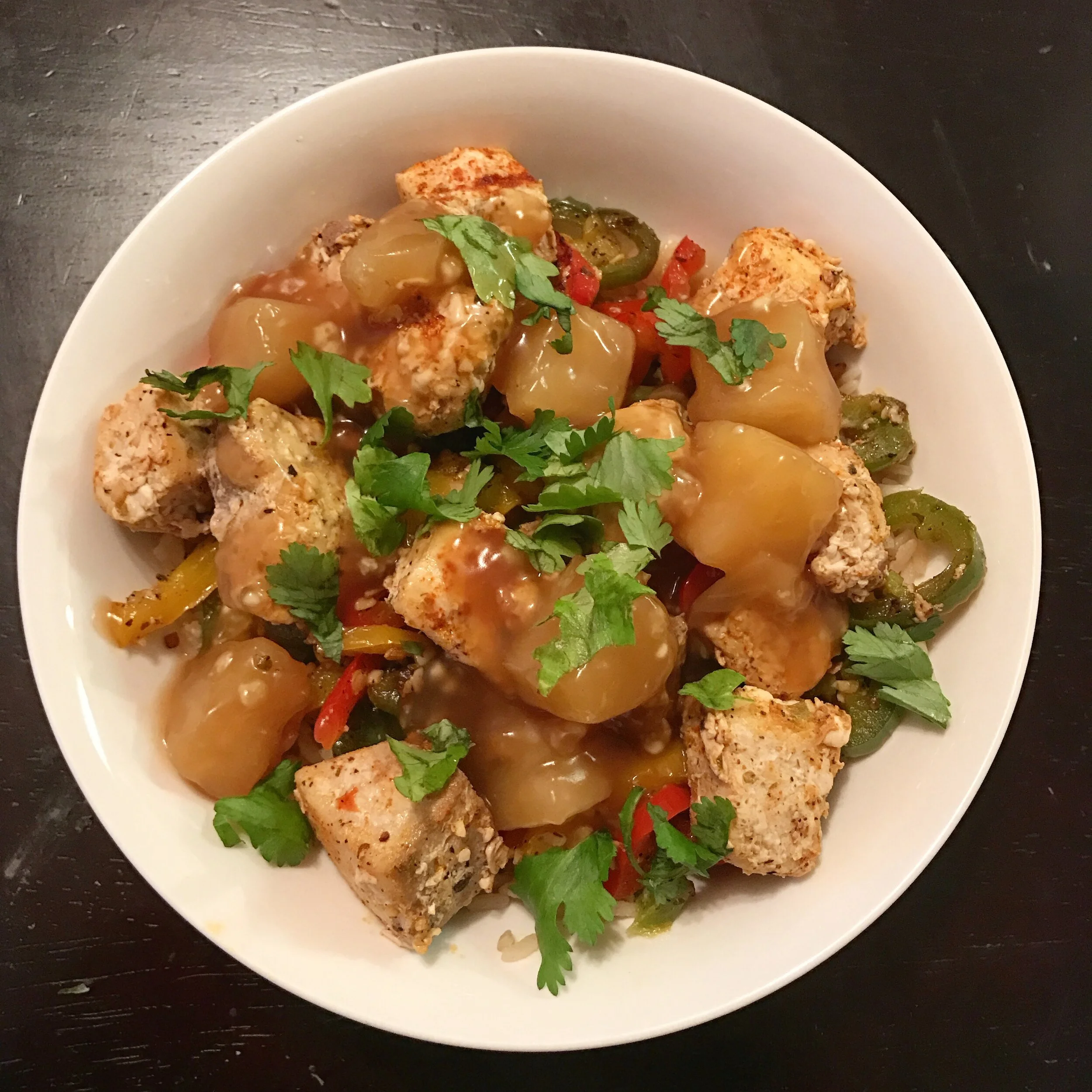 Sweet &amp; Sour Swordfish Steak