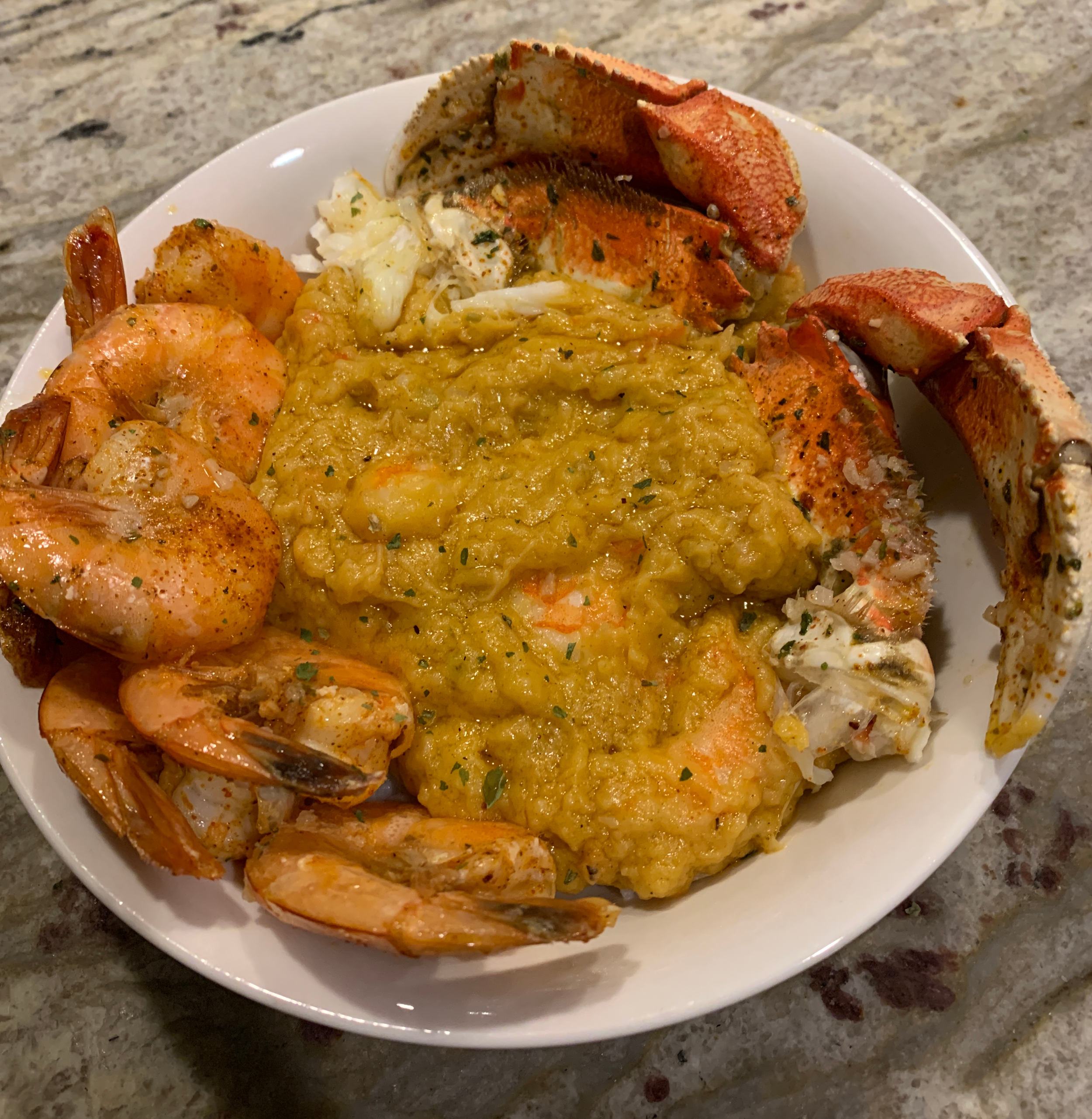 Dungeness Crab &amp; Shrimp Étouffée