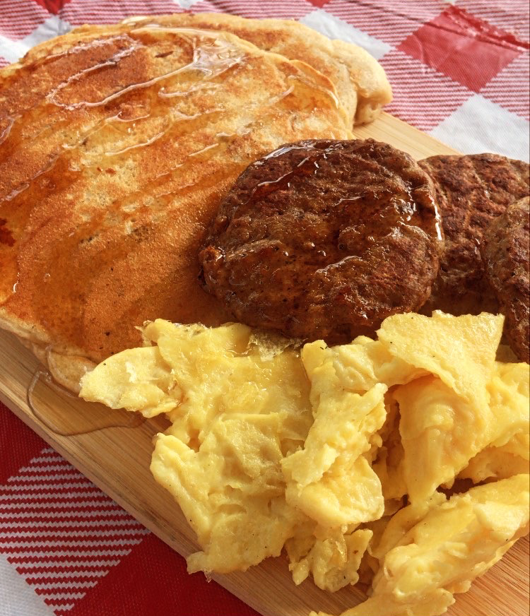 Campfire Breakfast: Maple Pecan Pancakes