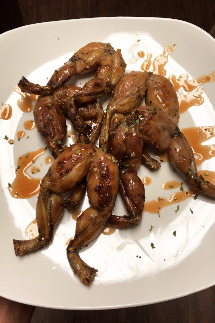 Sweet Cajun Grilled Frog Legs 