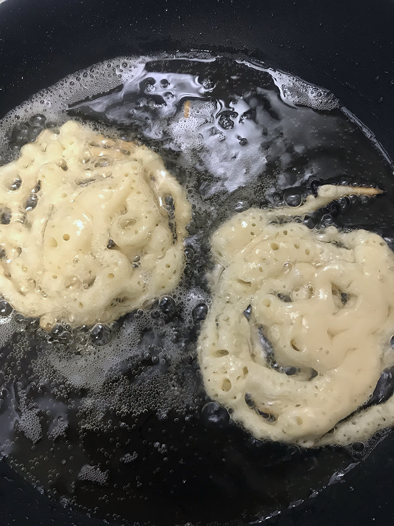 This part was a little tricky because I had to keep in mind the size of the brownie cake, so that this could fit on top and the bottom of the brownie cake.