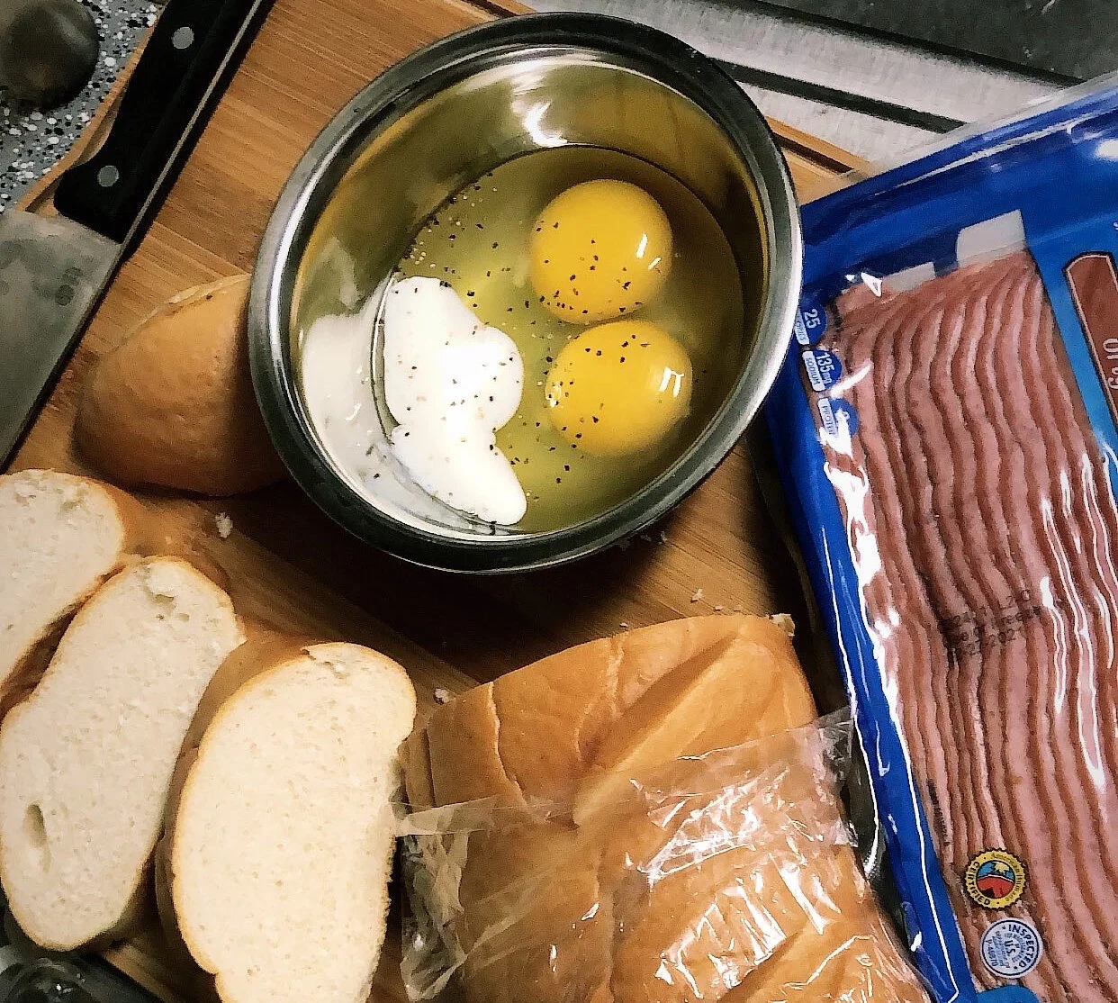 Cuban French Toast Breakfast 
