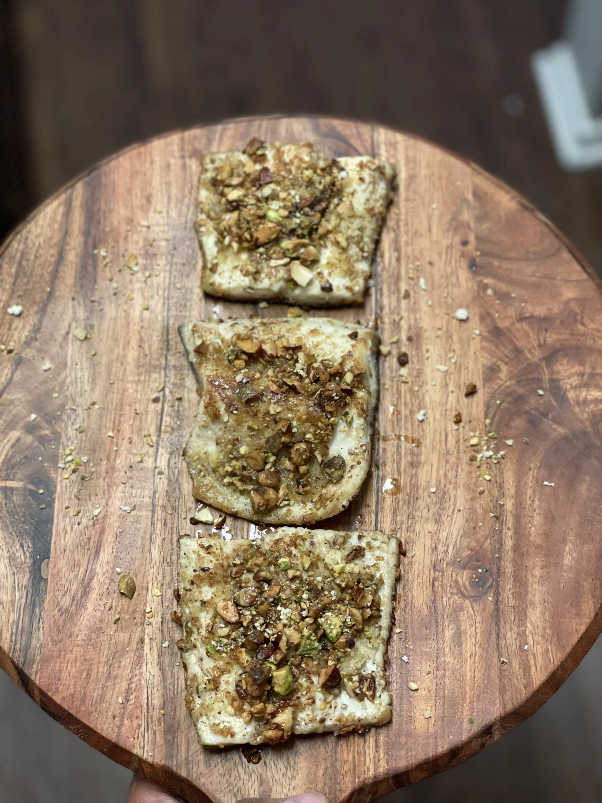 Almond &amp; Pistachio Crusted Trout