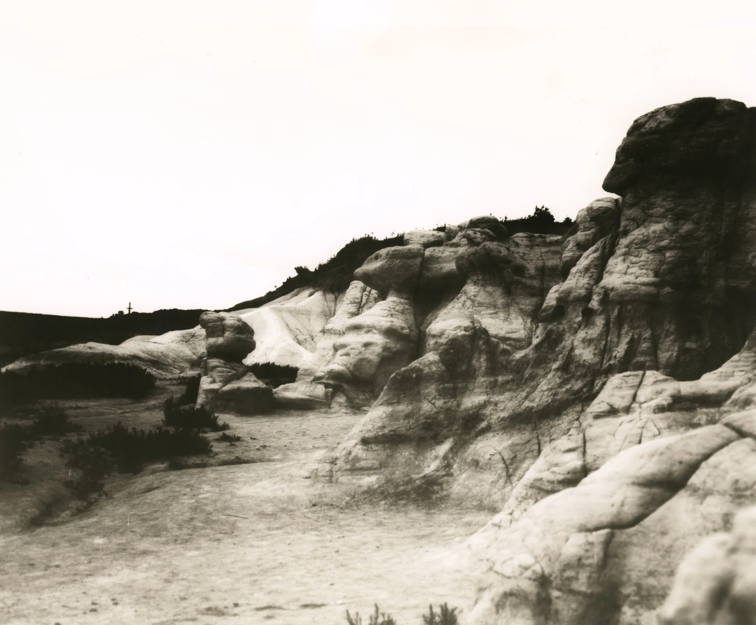 Ilford Warmtone RC, EXF4, print #8 after 1.5 hours, exposed for high contrast