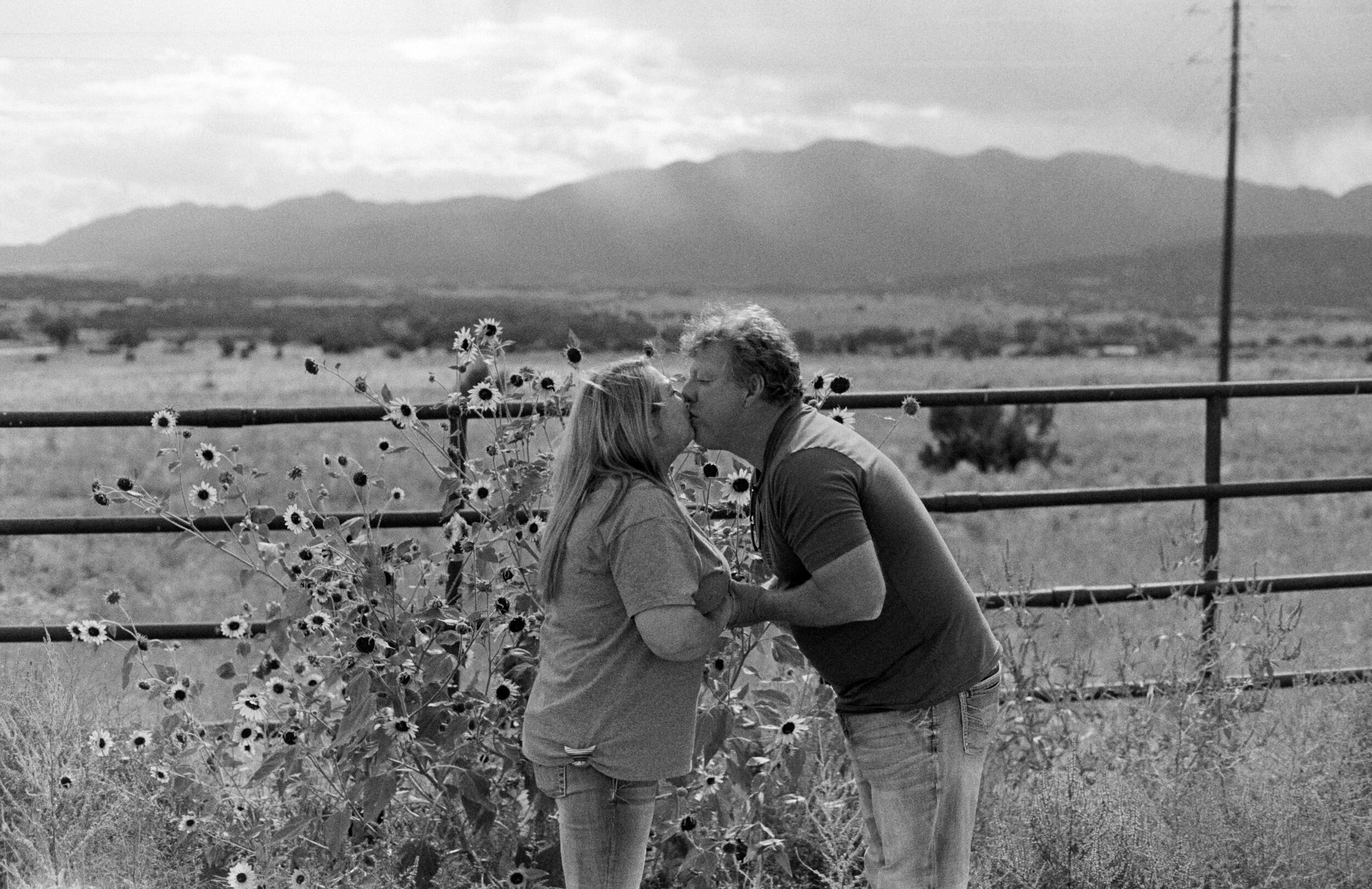 Raw film scan of the FP4+ negative