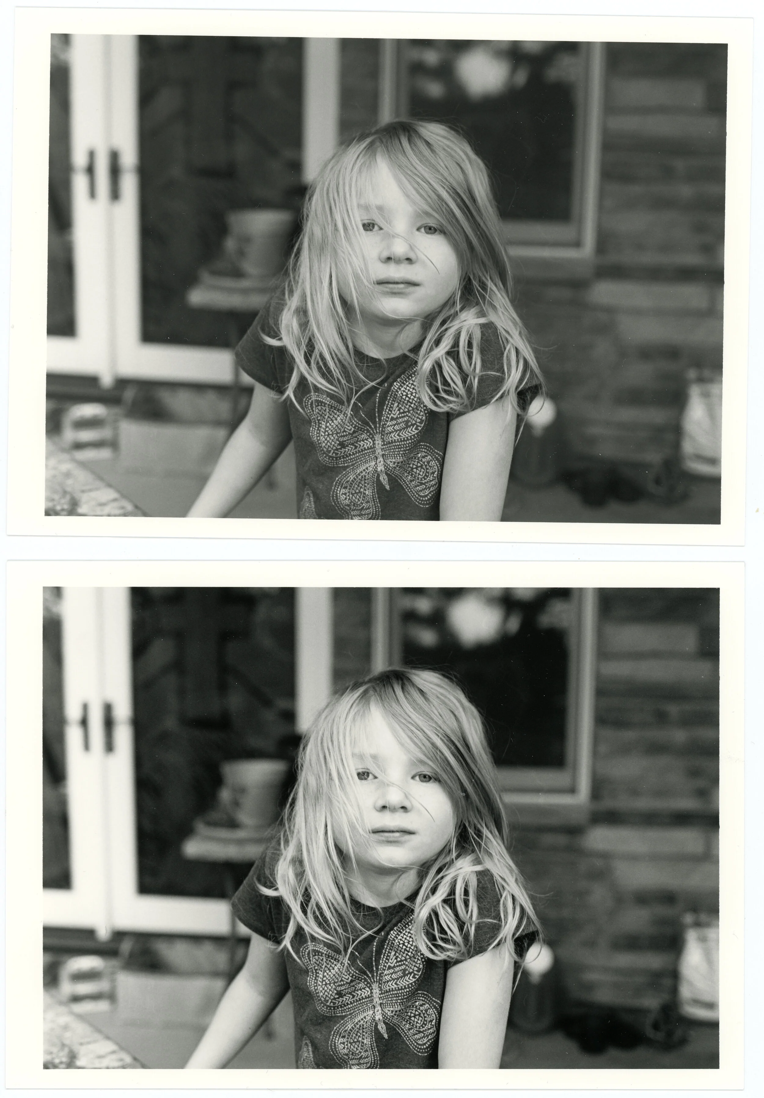 Top: grade 1.5, f/8, 15s. Bottom: grade 2.5, f/8, 13s. Both on Ilford Warmtone RC and developed in Ansco 130