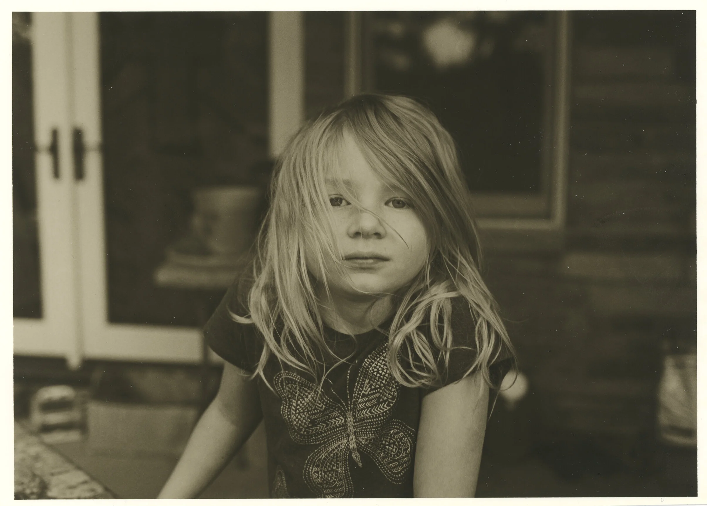 Lith print, f/8, 40s (lith developer had a bit too much bromide). Ilford Warmtone RC, custom lith developer
