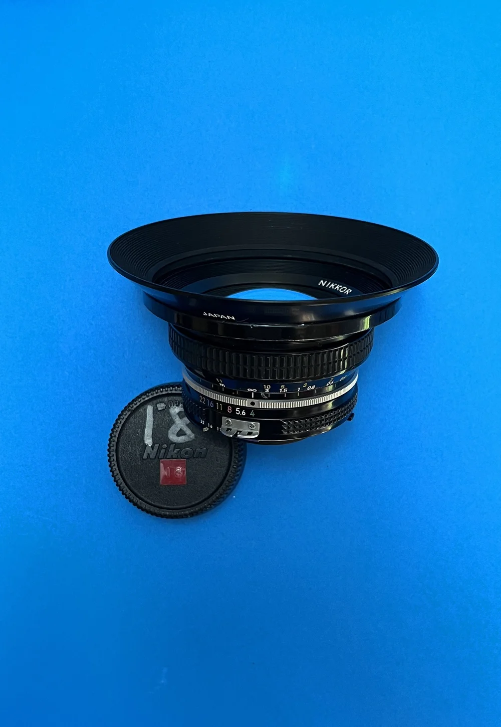 ニコン NIKON Ai NIKKOR 18mm F4 Nikon AI Nikkor 18mm F/4 | LENS-DB.COM