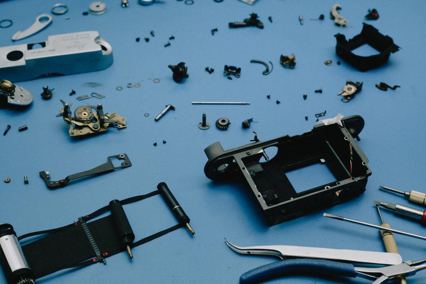 A few repairs from this week&hellip;

- Leica MDa
- Leica IIF

#Leica #Leicamda  #pppcameras #leicauk