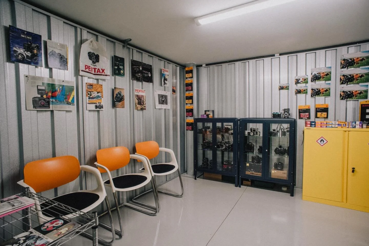 Exciting news! 🎉
Our little lab just got a little bigger.

We&rsquo;ve created a dedicated space for customers visiting the lab and added more cabinets for camera equipment from @pppcameras That means you can now view any of the cameras listed onlin