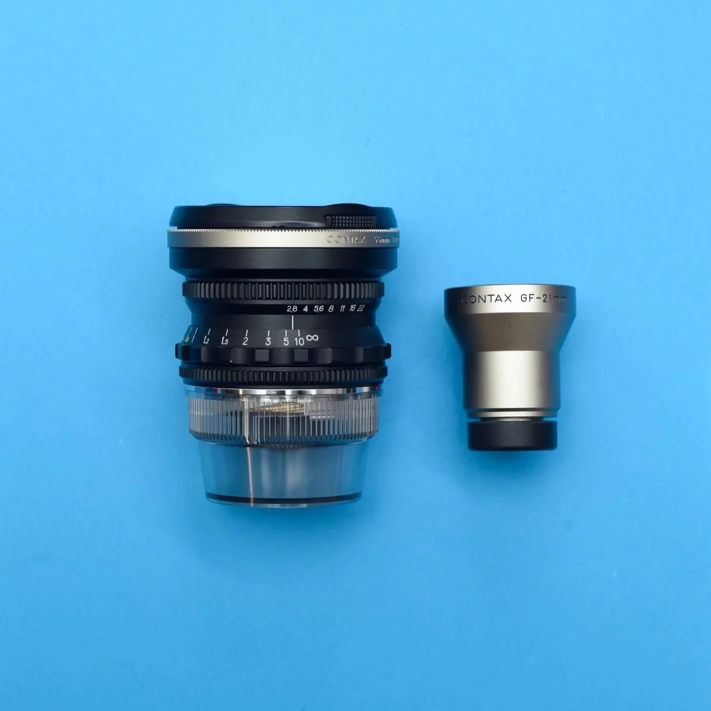 We have recently converted a Contax G 21mm f/2.8 lens to Leica M mount. The lens is fully coupled to the Leica M rangefinder and has been carefully calibrated using our in-house collimator to ensure accurate focusing

Film developed and scanned by @p