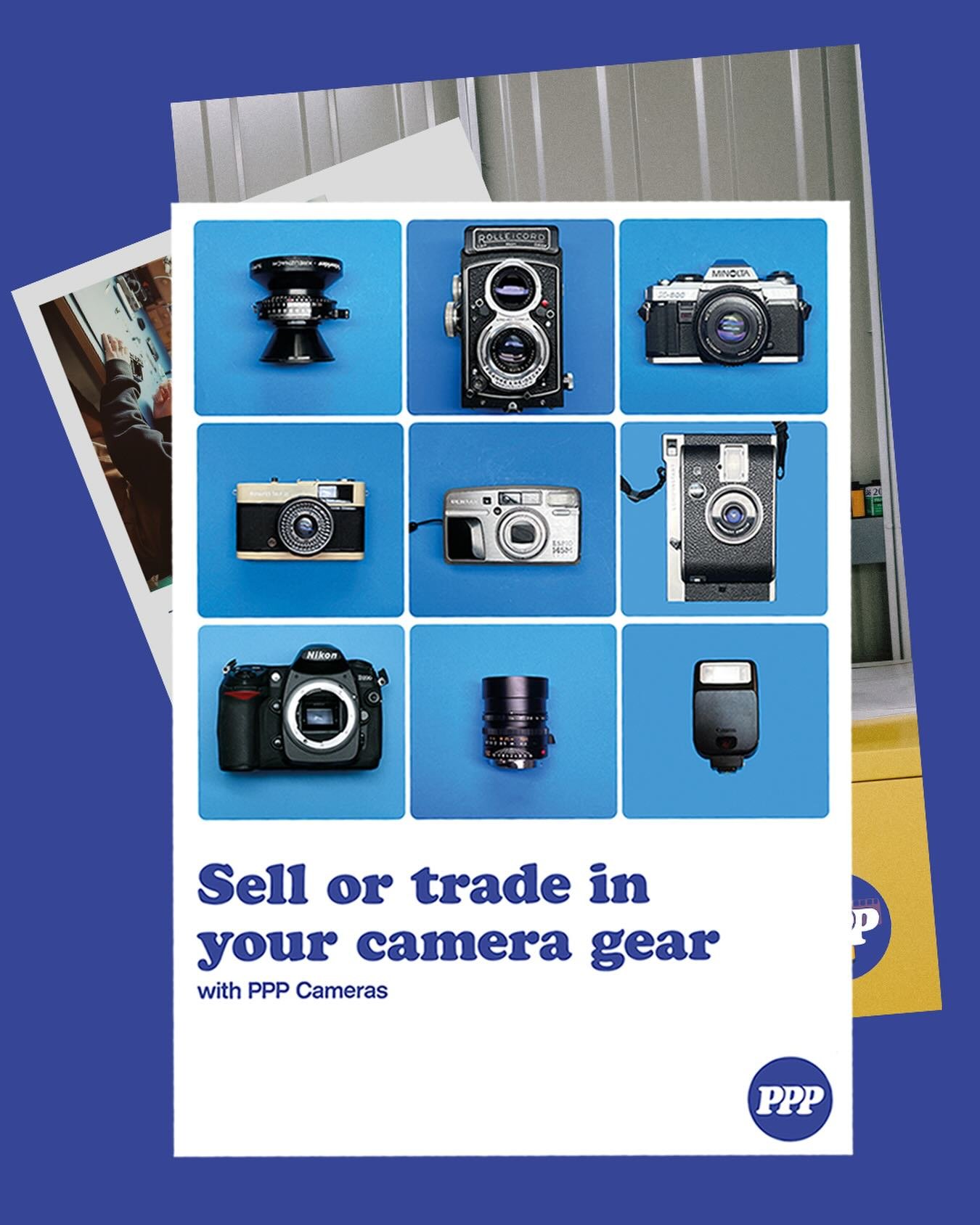 Sell or trade in your camera gear, with @pppcameras 🤝 

Did you know you can pop into the lab on Thursdays and Fridays 10-3 to sell and trade in person? 👀 📸