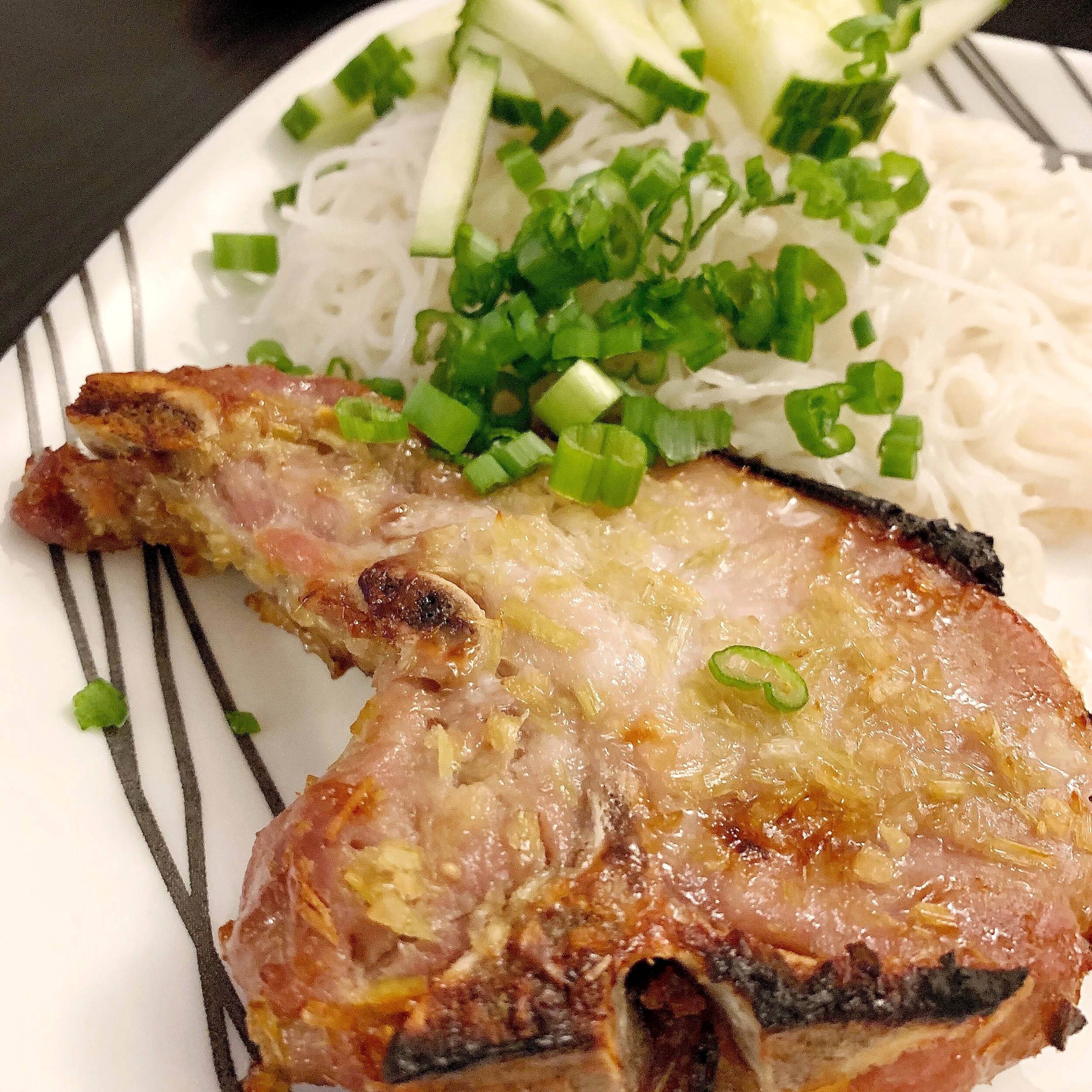 Vietnamese Lemongrass Pork Chops (Thit Heo Xa)