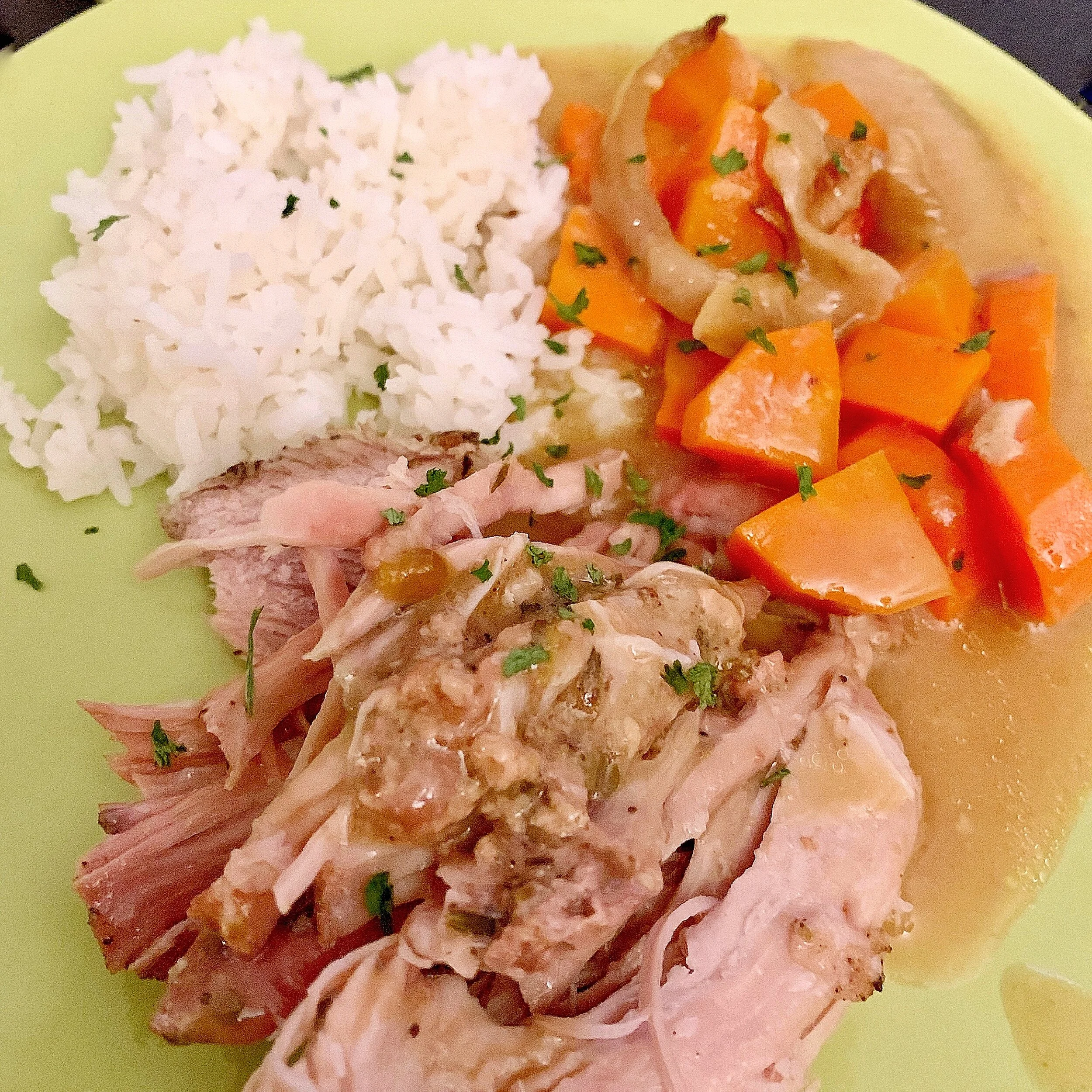 Slow Cooker Pork Roast with Carrots and Onion