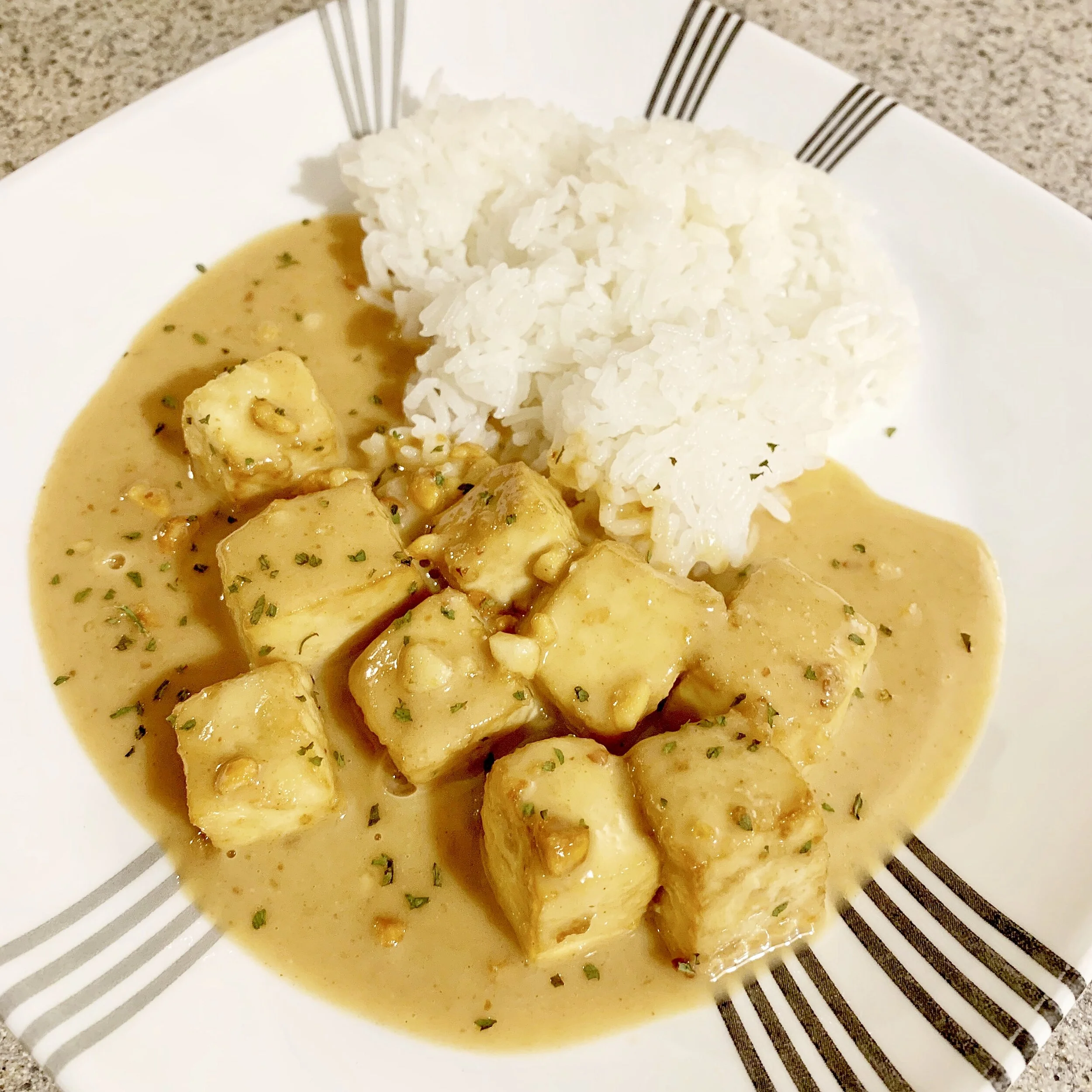 Peanut Butter Tofu
