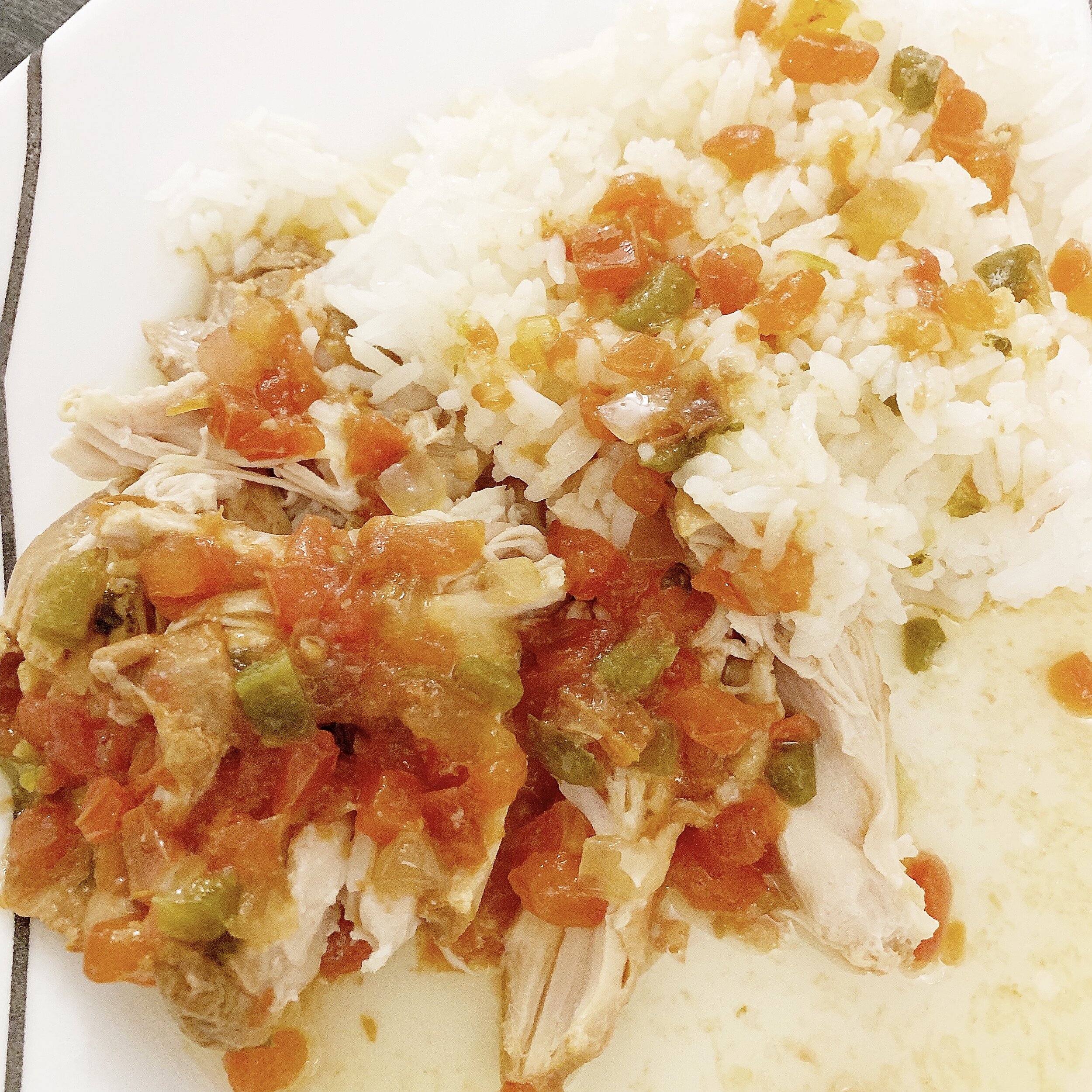 3-Ingredient Slow Cooker Salsa Chicken