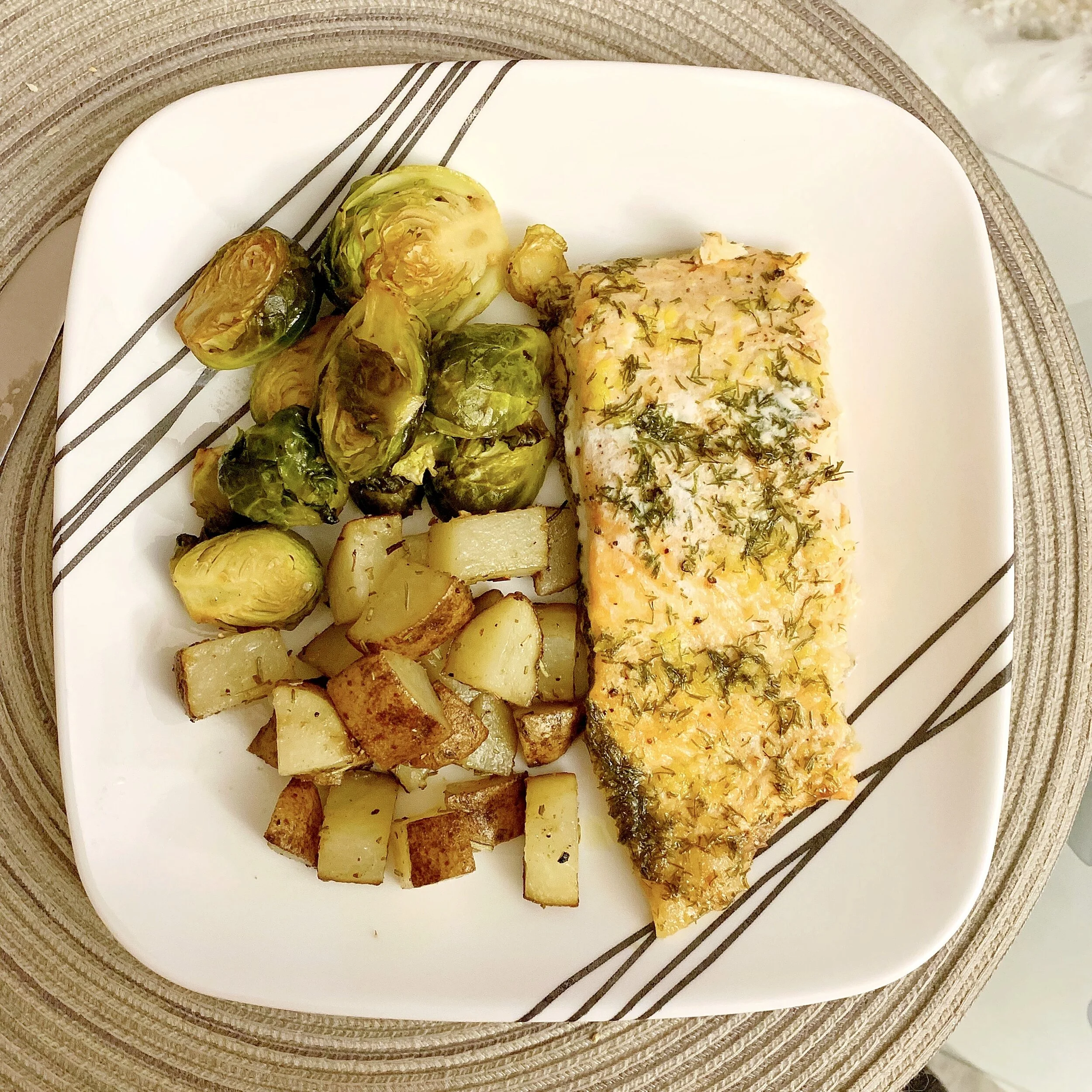 Baked Lemon Dill Salmon