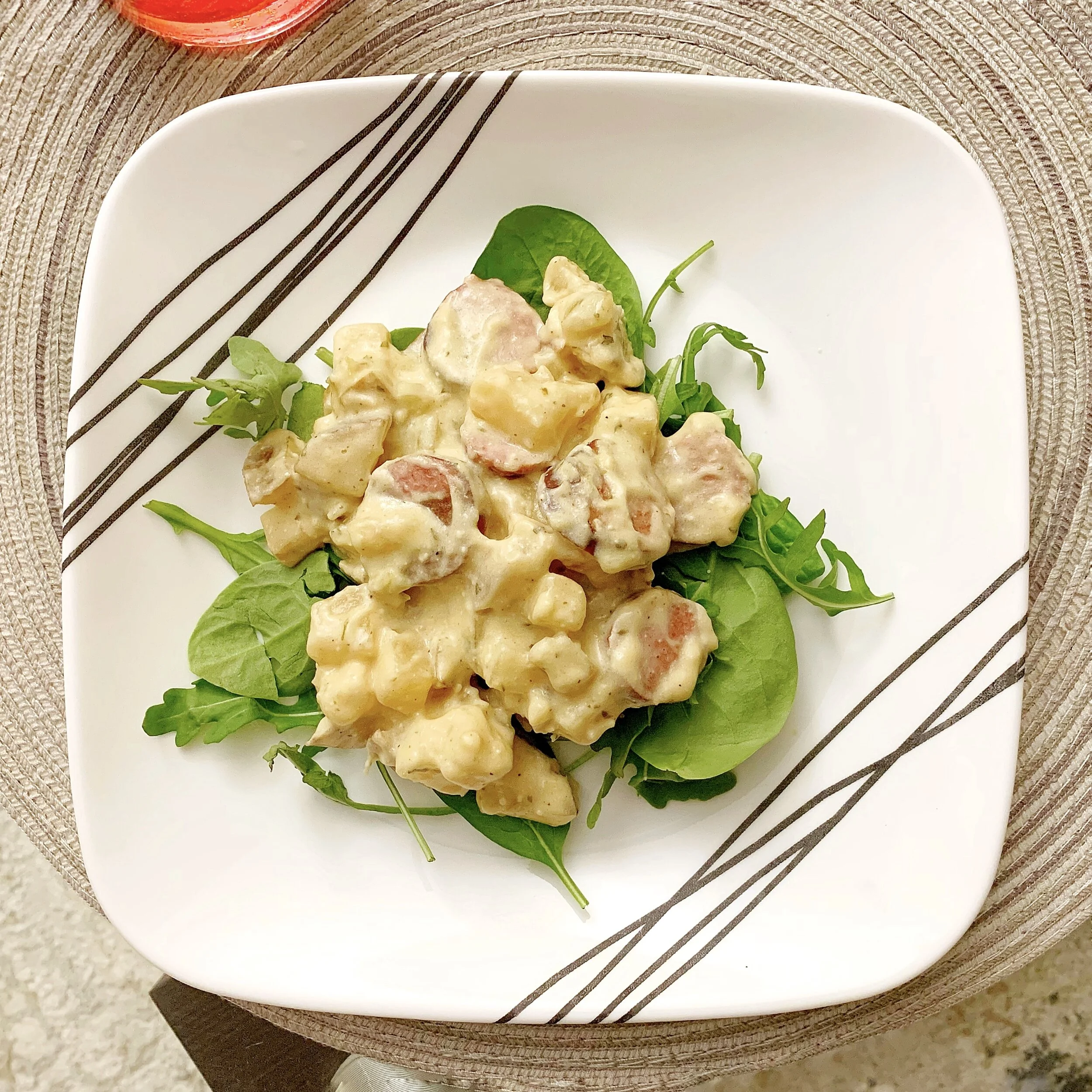 Creamy Slow Cooker Kielbasa and Potatoes