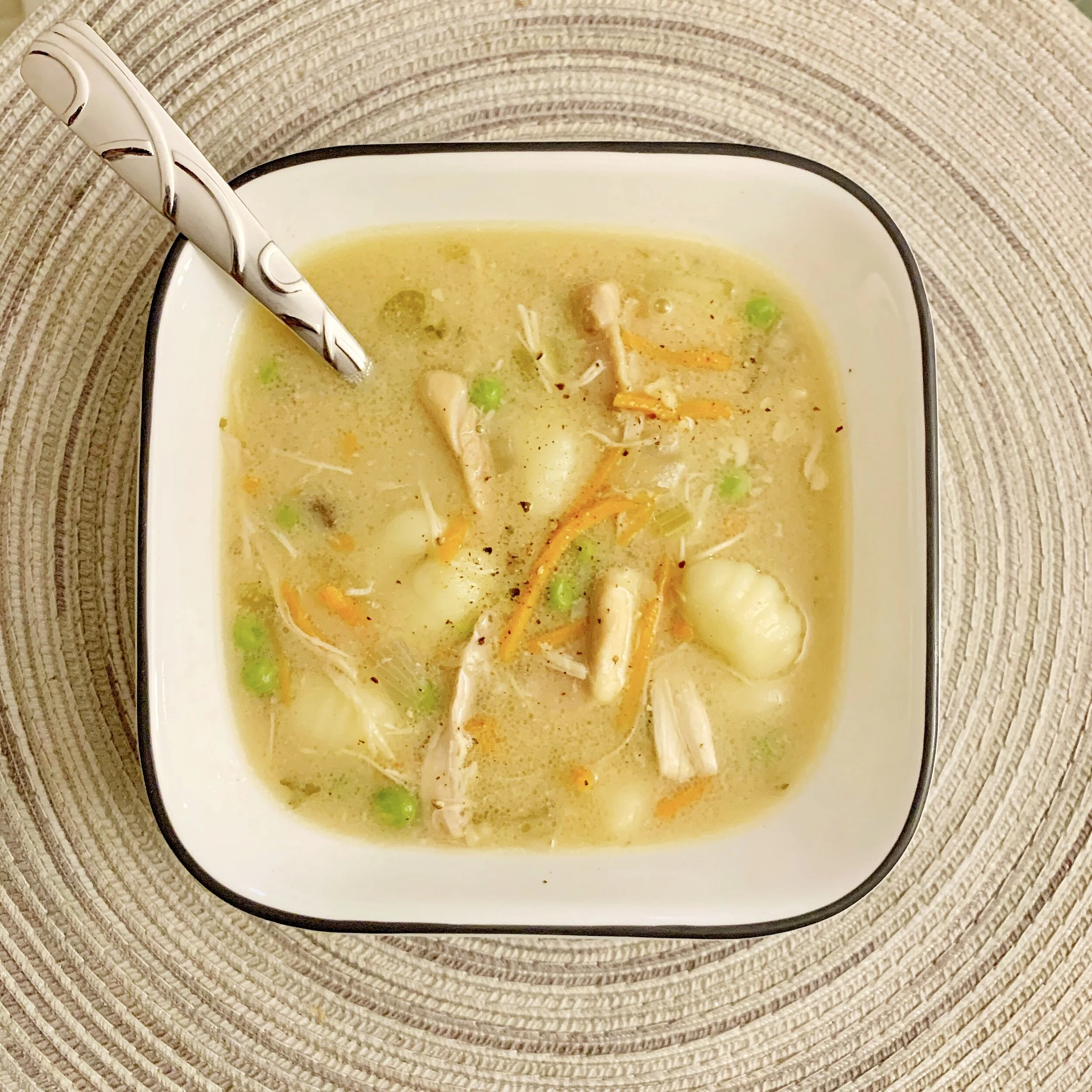 Slow Cooker Chicken Gnocchi Soup