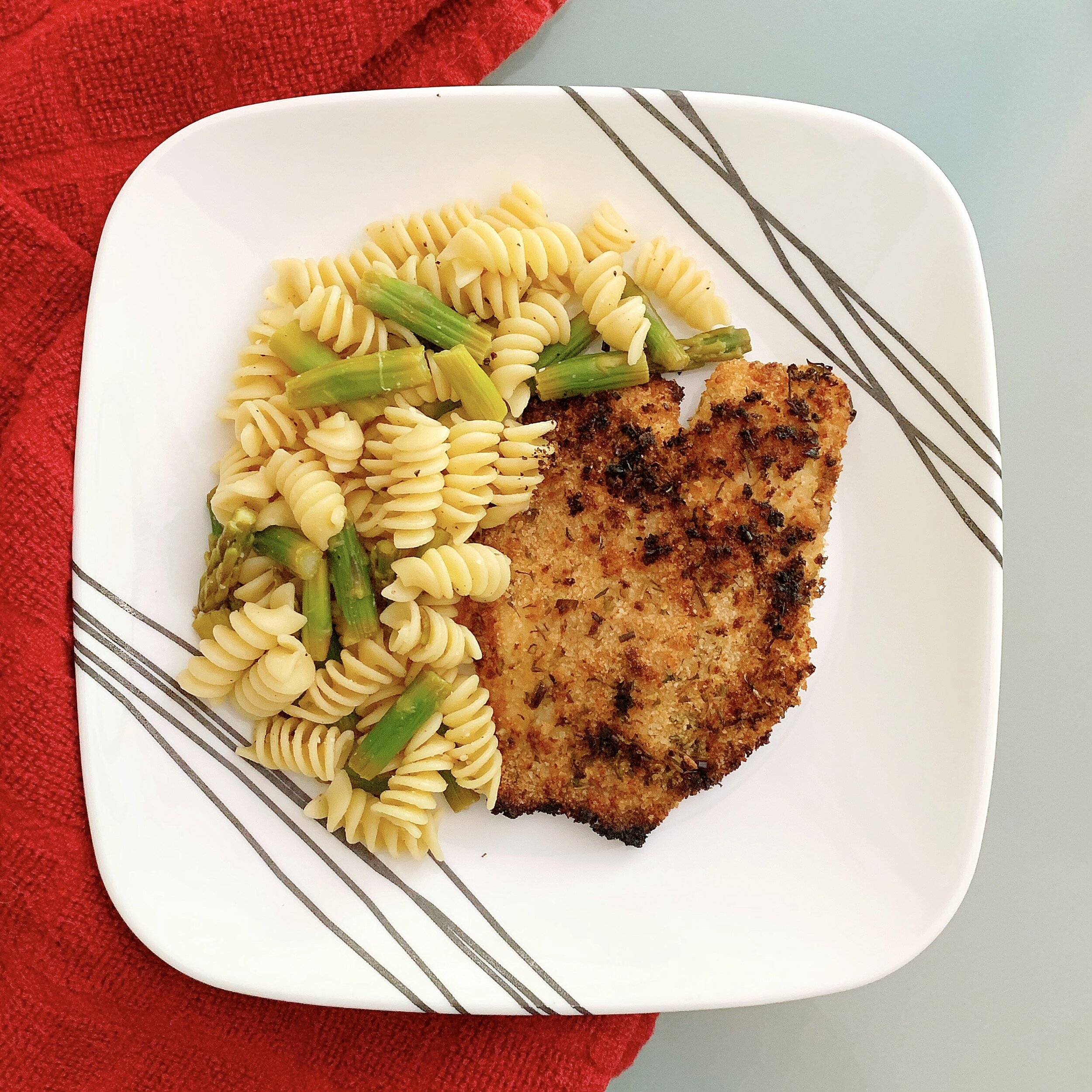 Easy Panko and Herb Crusted Tilapia