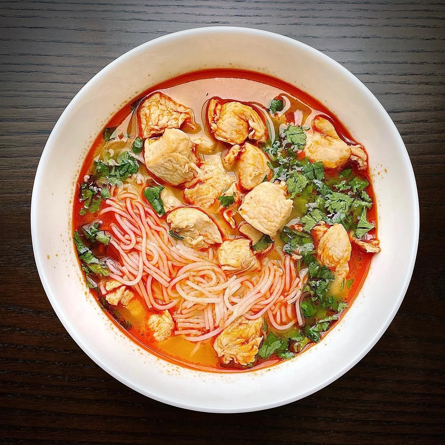 Coconut Curry Chicken Noodle Soup
