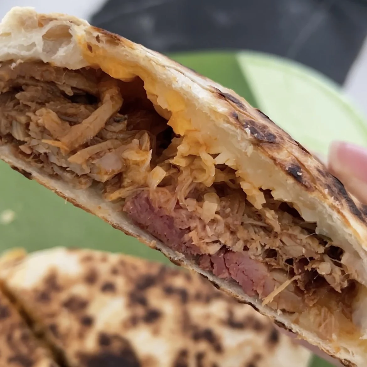 Leftover Pulled Pork Quesadillas