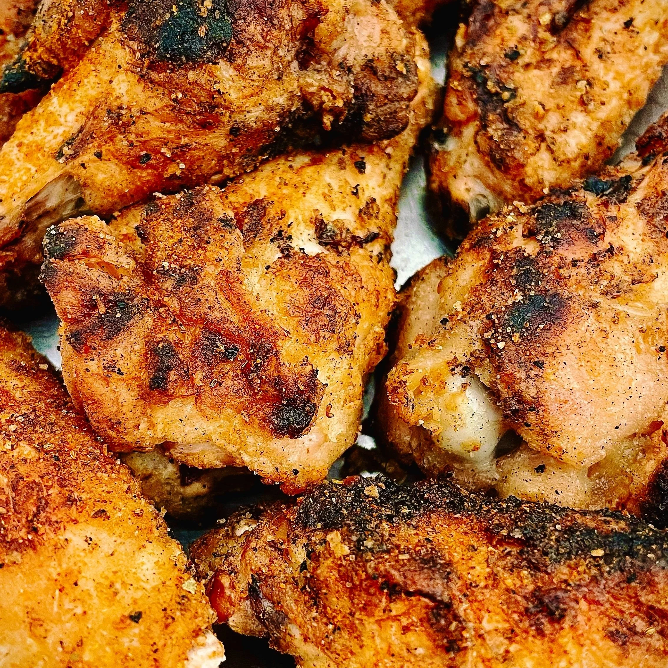 Grilled Old Bay Wings