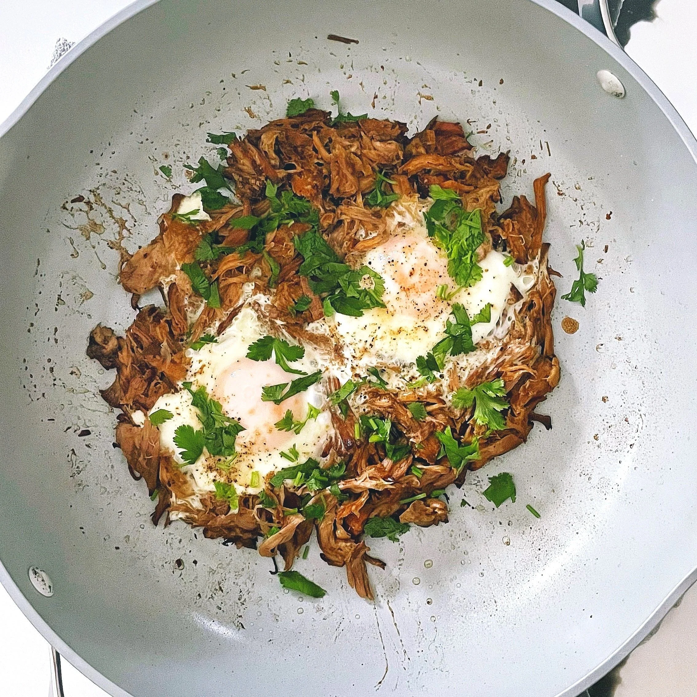 Mojo Pork Breakfast Skillet