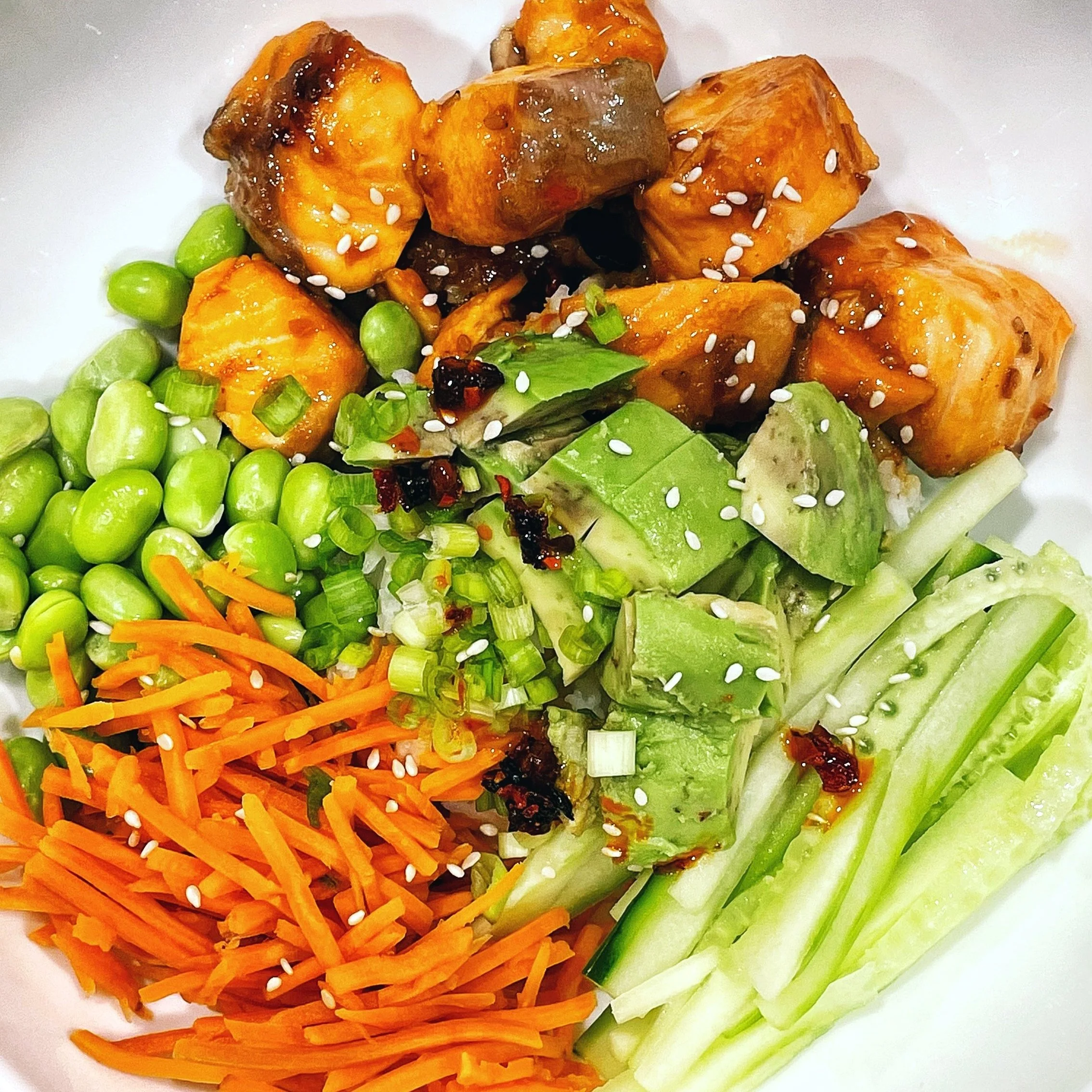 Teriyaki Salmon Bowl