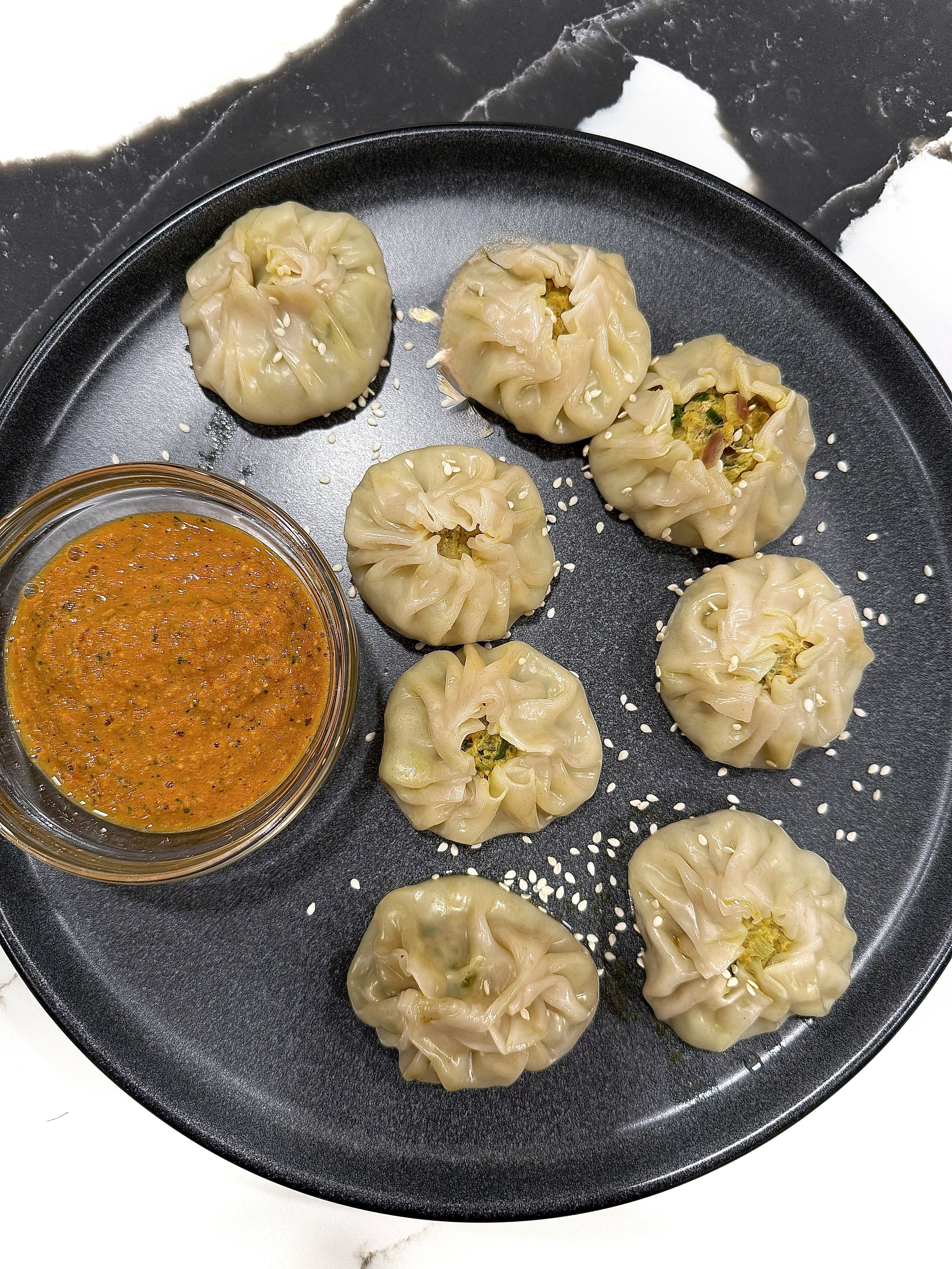 Nepalese Inspired Chicken Momo