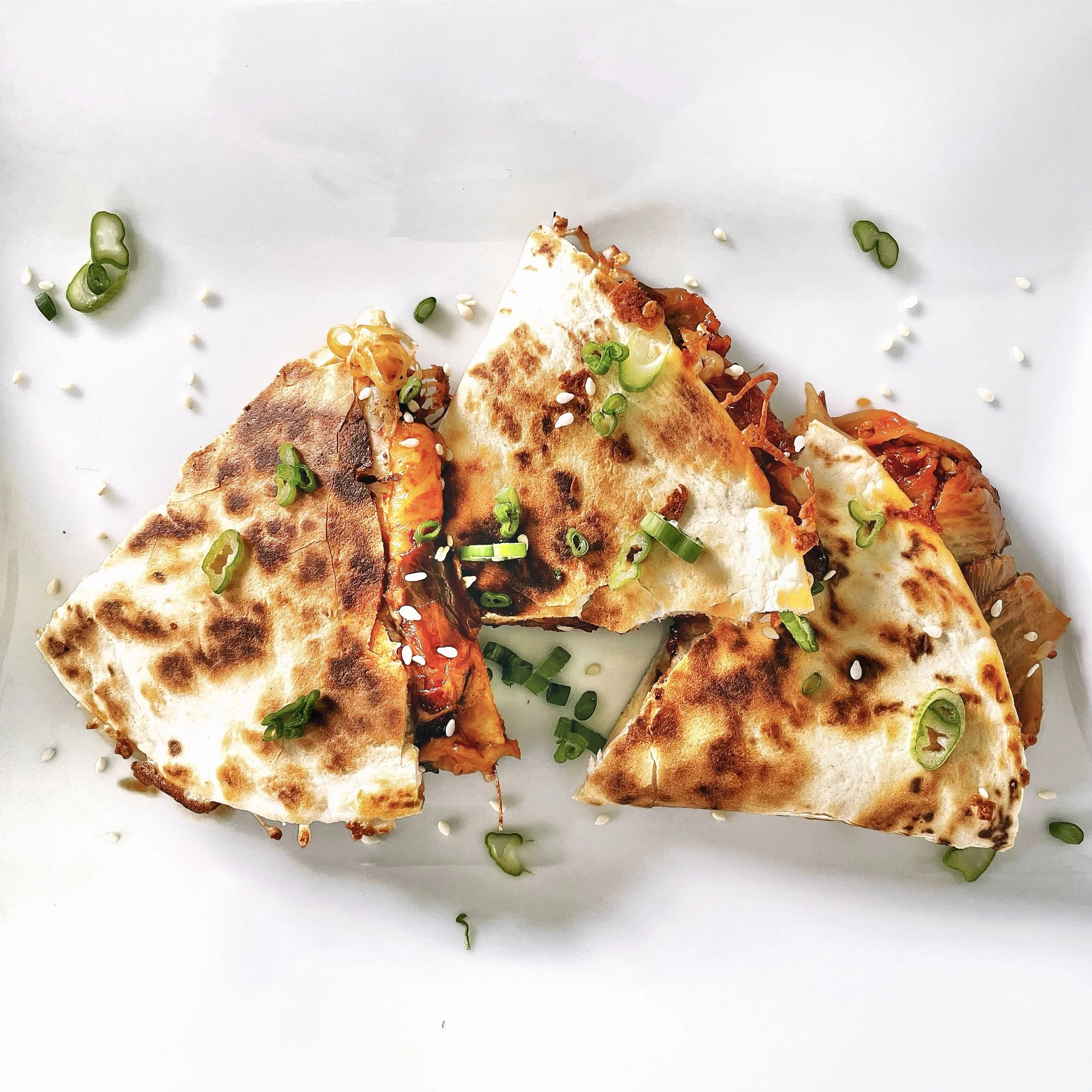 Kimchi Quesadillas — Food With Aihoa