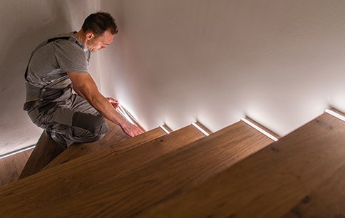 Nothing is much better than a newly renovated stairs