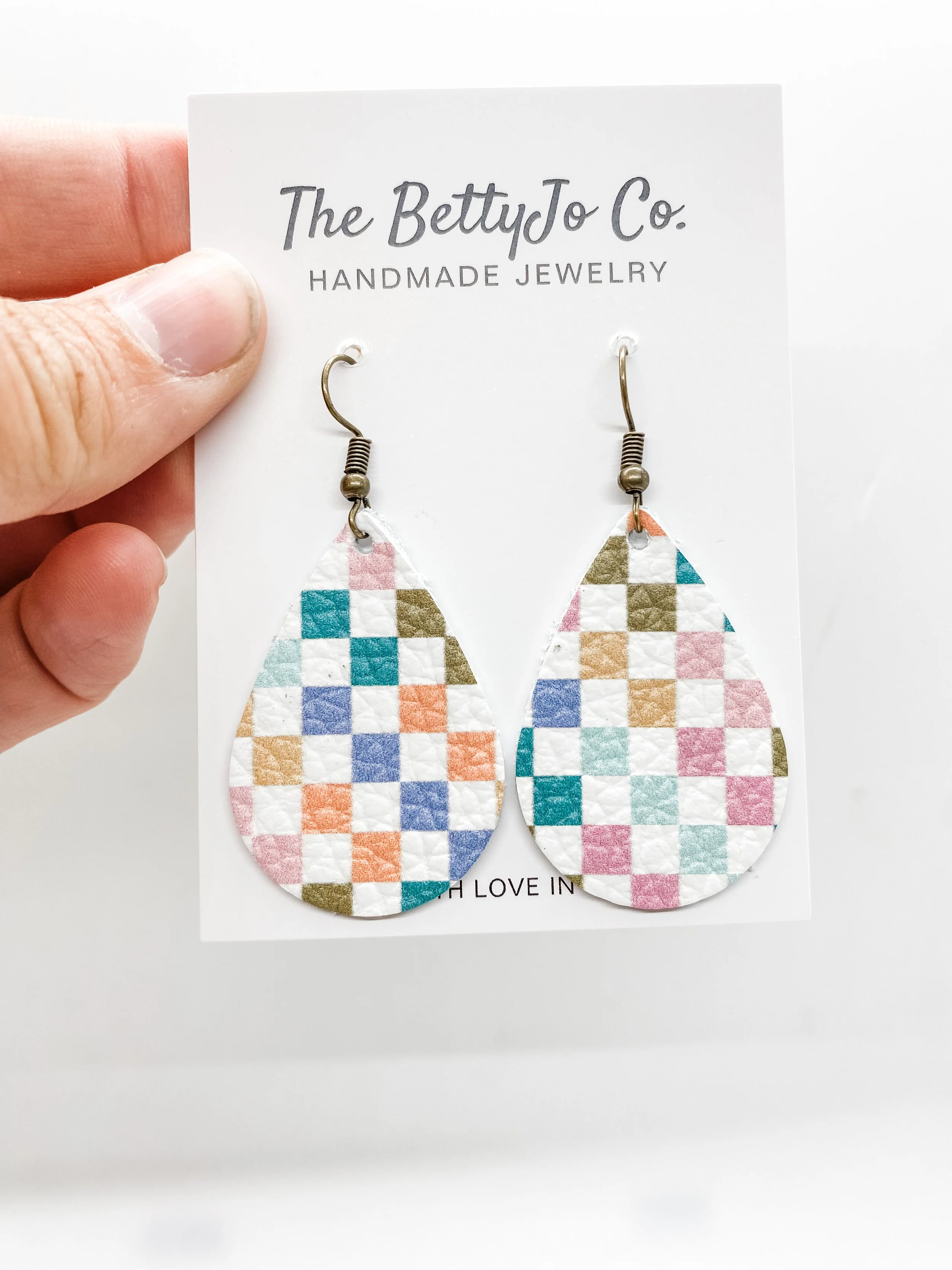 Small Betty Rainbow Check