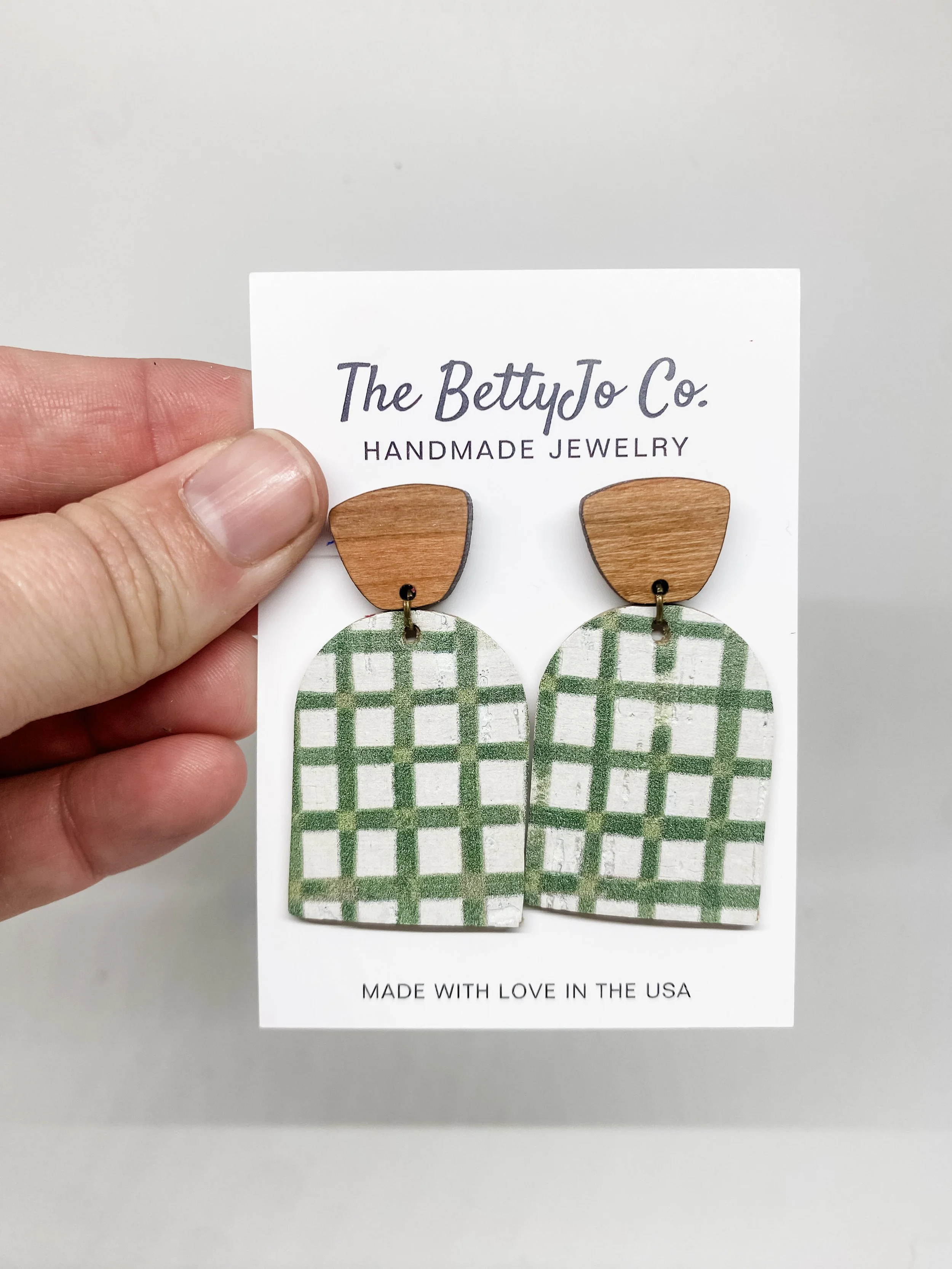 Green&White Window pane