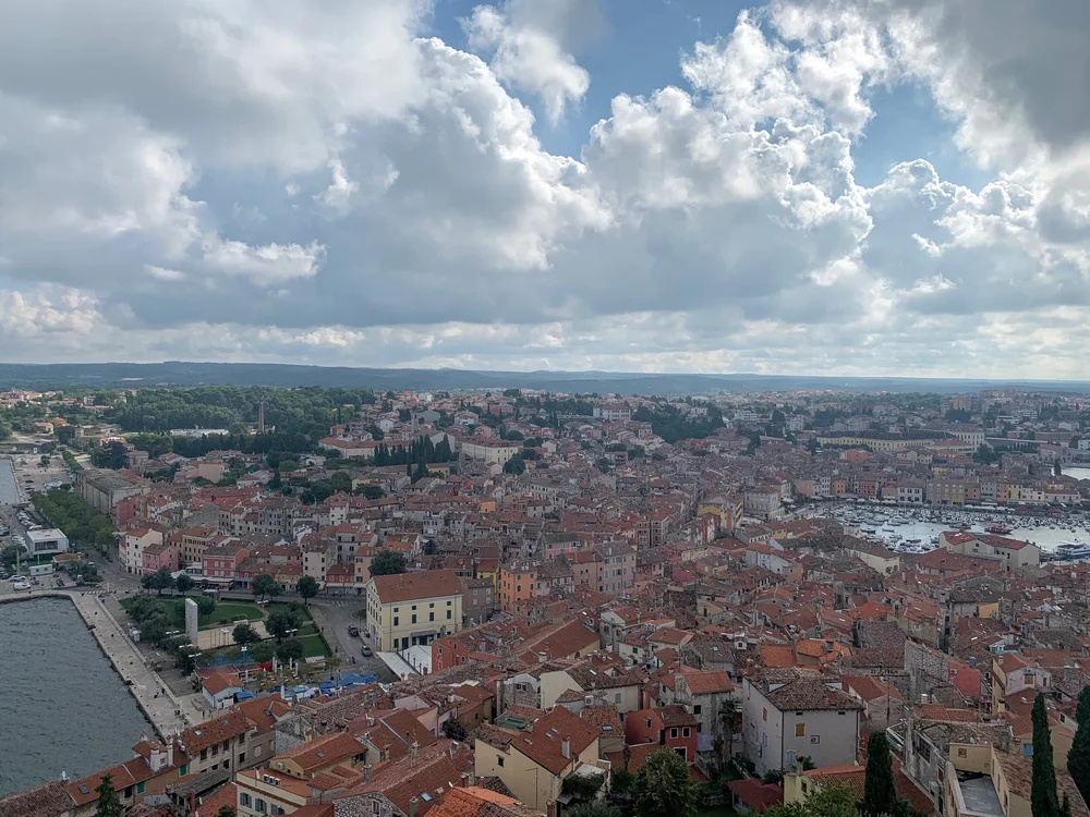 Rovinj from tower.JPG