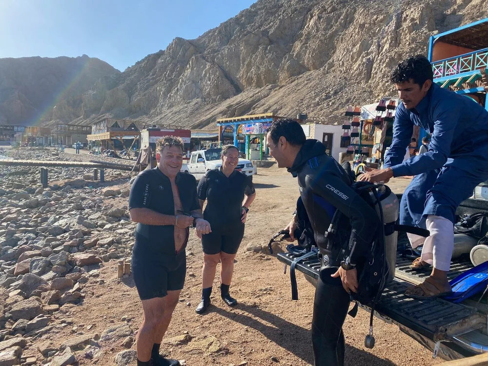 The Blue Hole dive experience (we lived to tell about it)