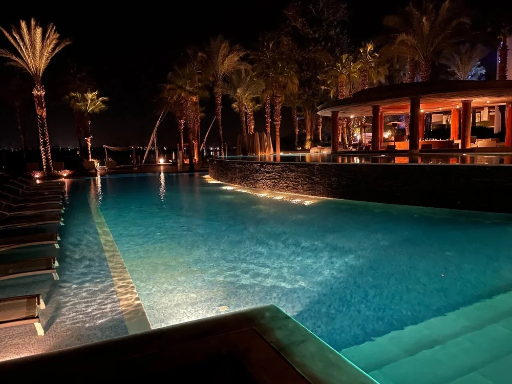 A little American luxury in the middle of this crazy country