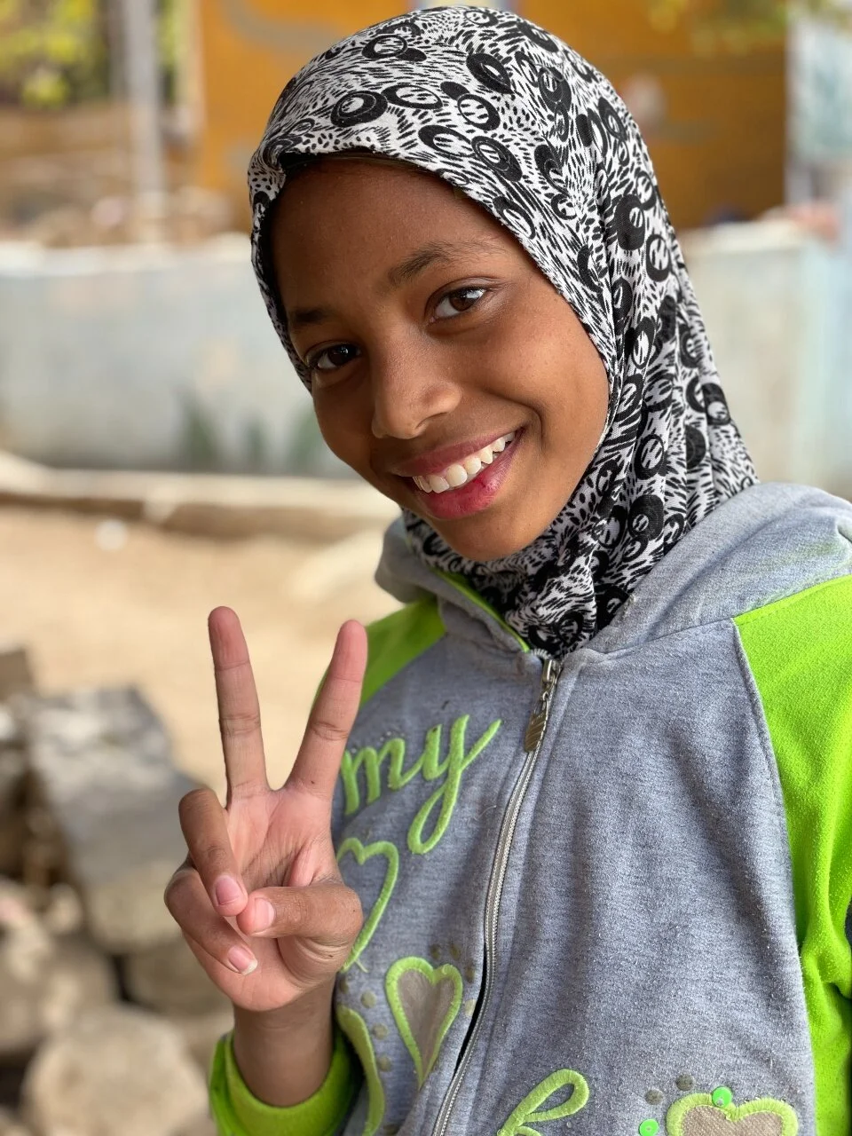 nubian girl peace.jpeg