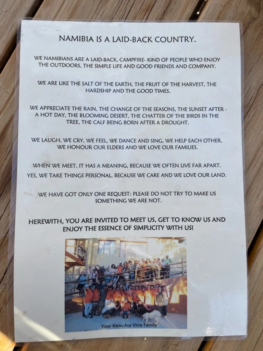 Namibians are special for sure